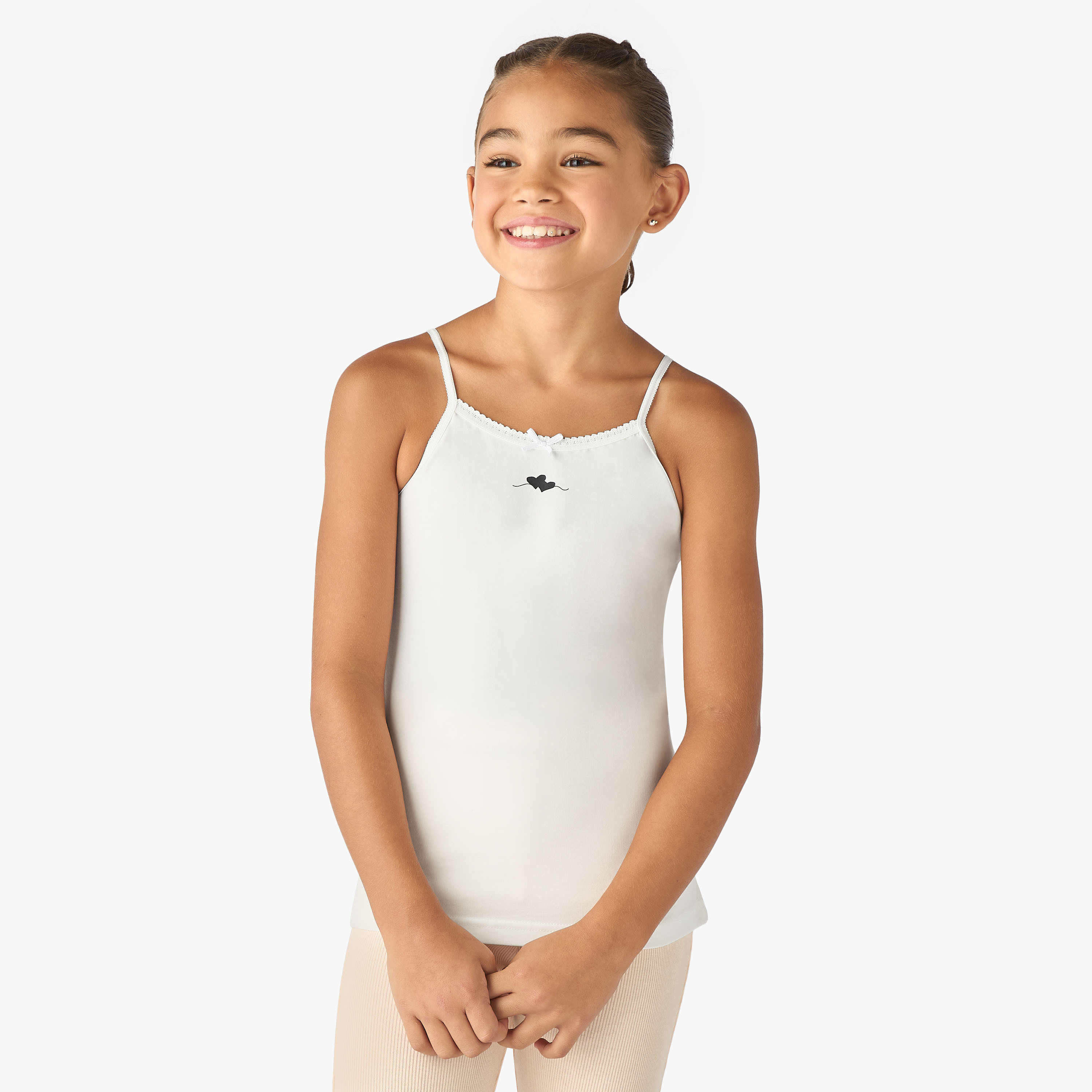 قميص داخلي بطبعات من جونيورز - طقم من 3 قطع-girls-clothing-innerwear-vests-image-2