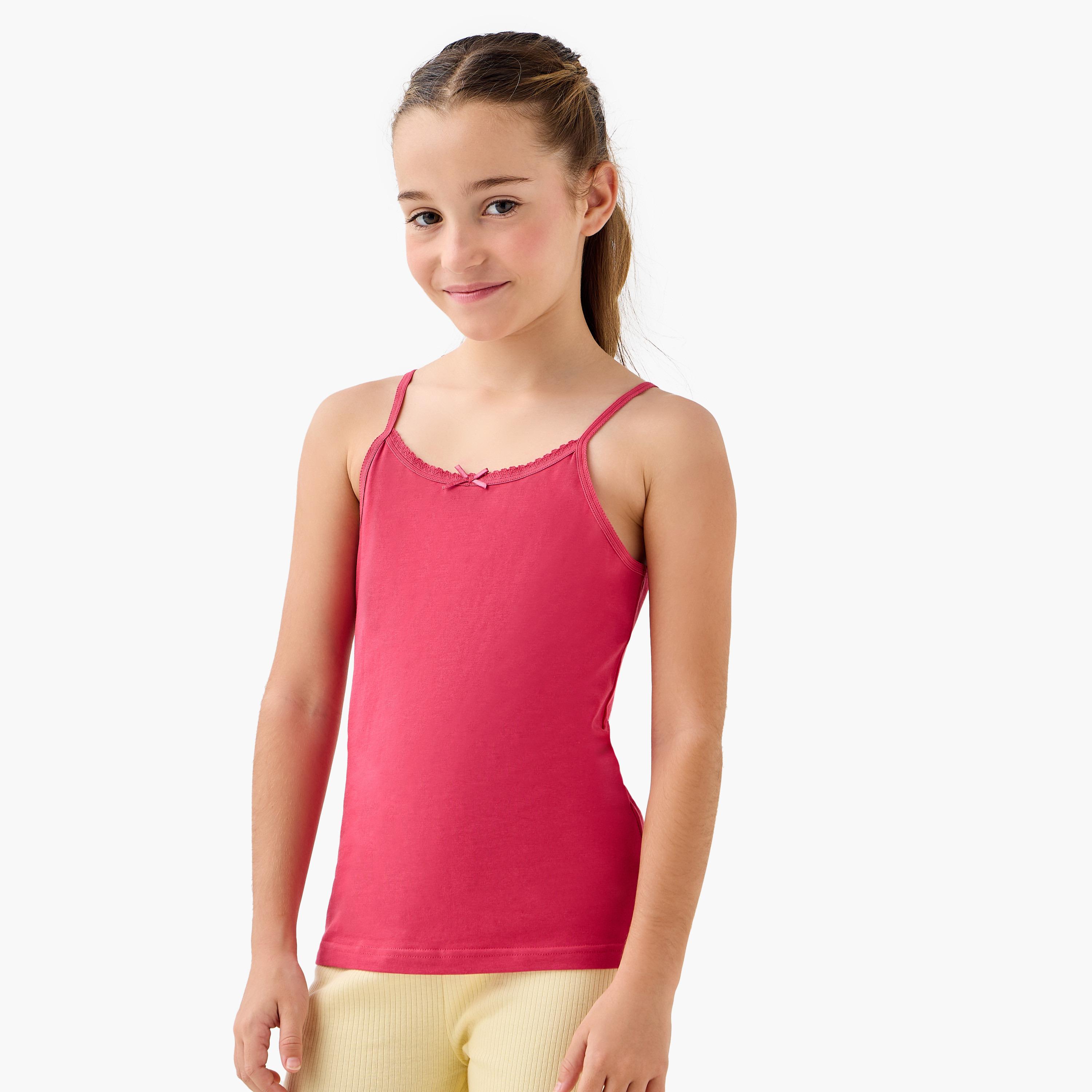 Juniors Printed Vest - Set of 7-girls-clothing-innerwear-vests-image-10