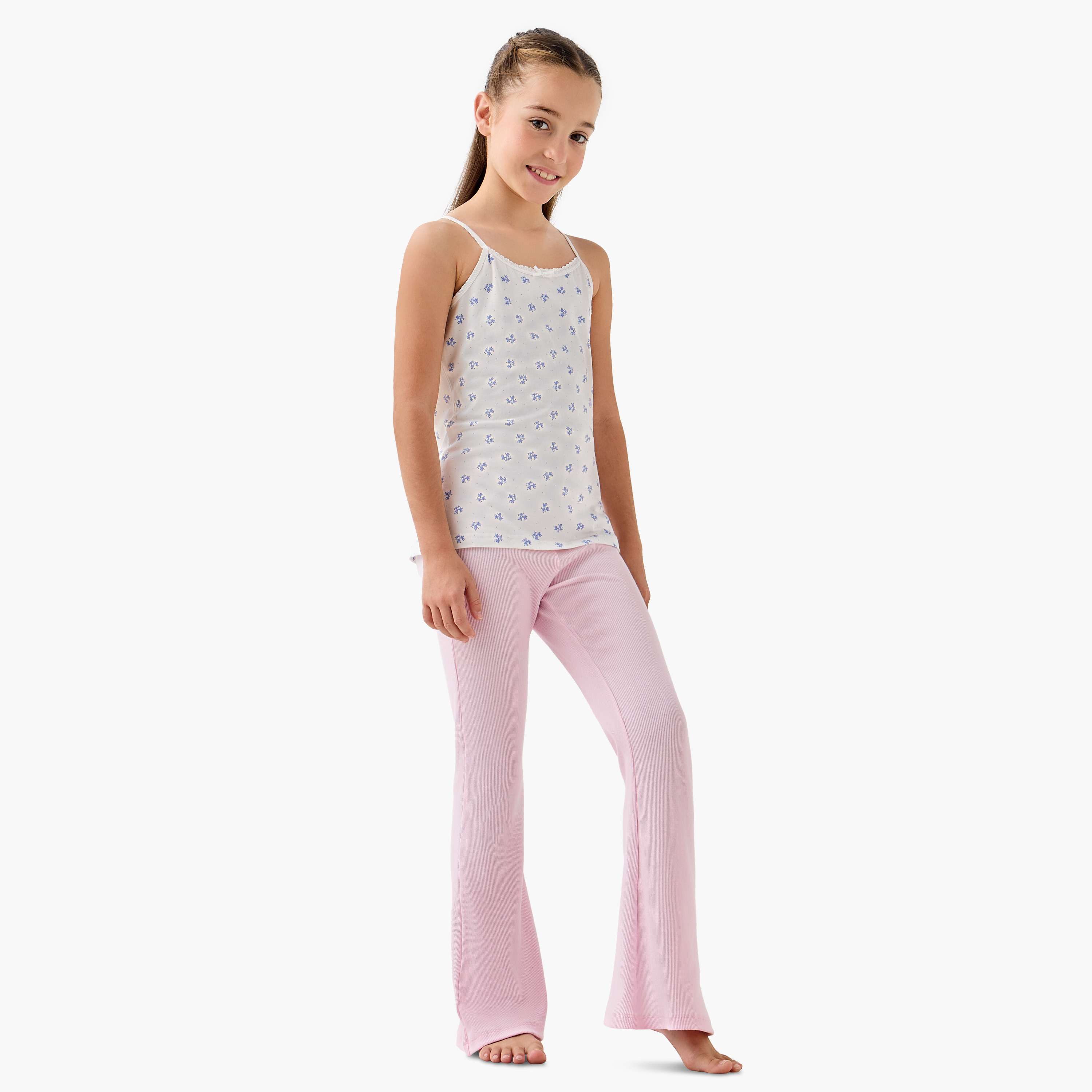 Juniors Printed Vest - Set of 7-girls-clothing-innerwear-vests-image-12