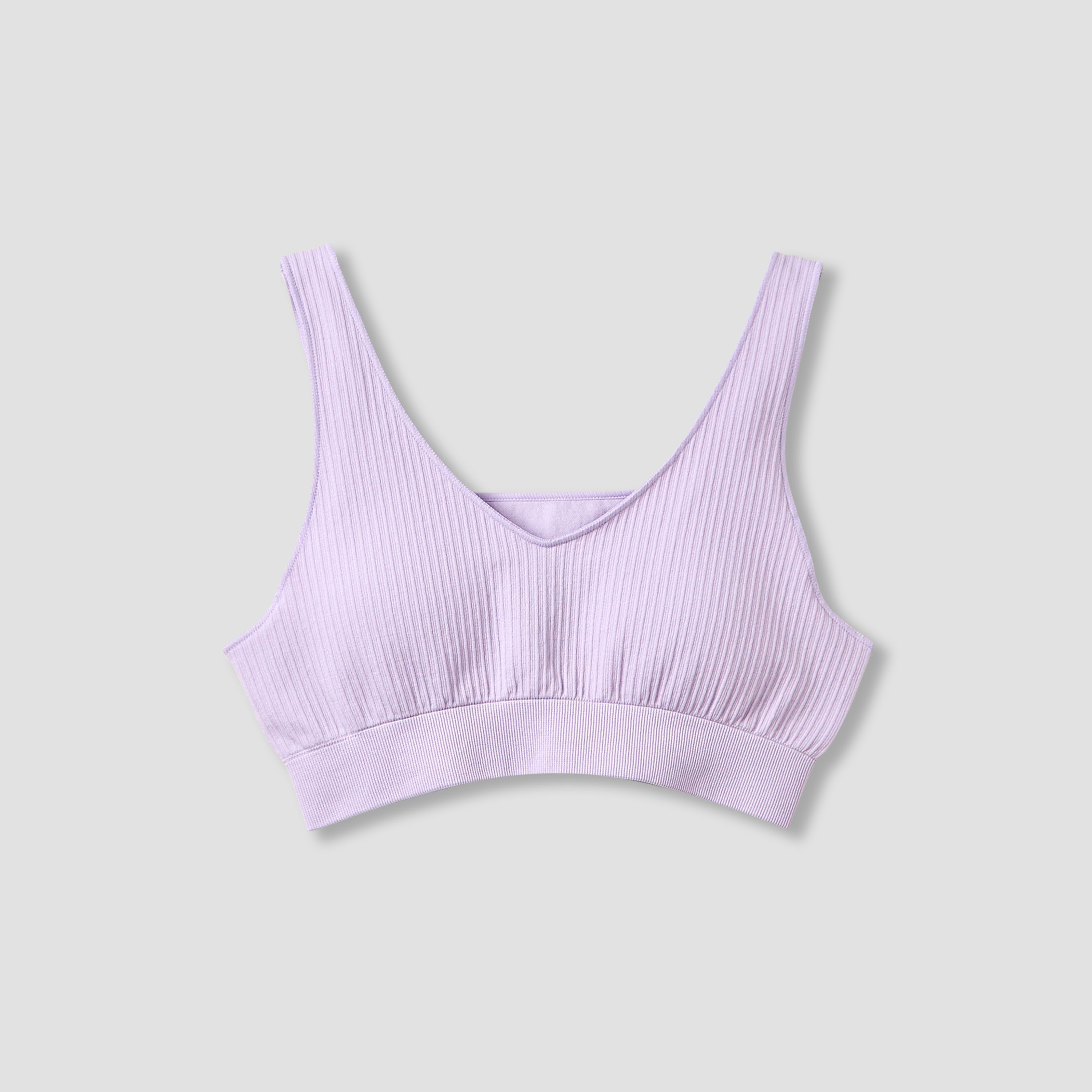 Juniors Girls Bra with Ribbed Texture - Cotton - Set of 2-girls-clothing-innerwear-bras-image-2