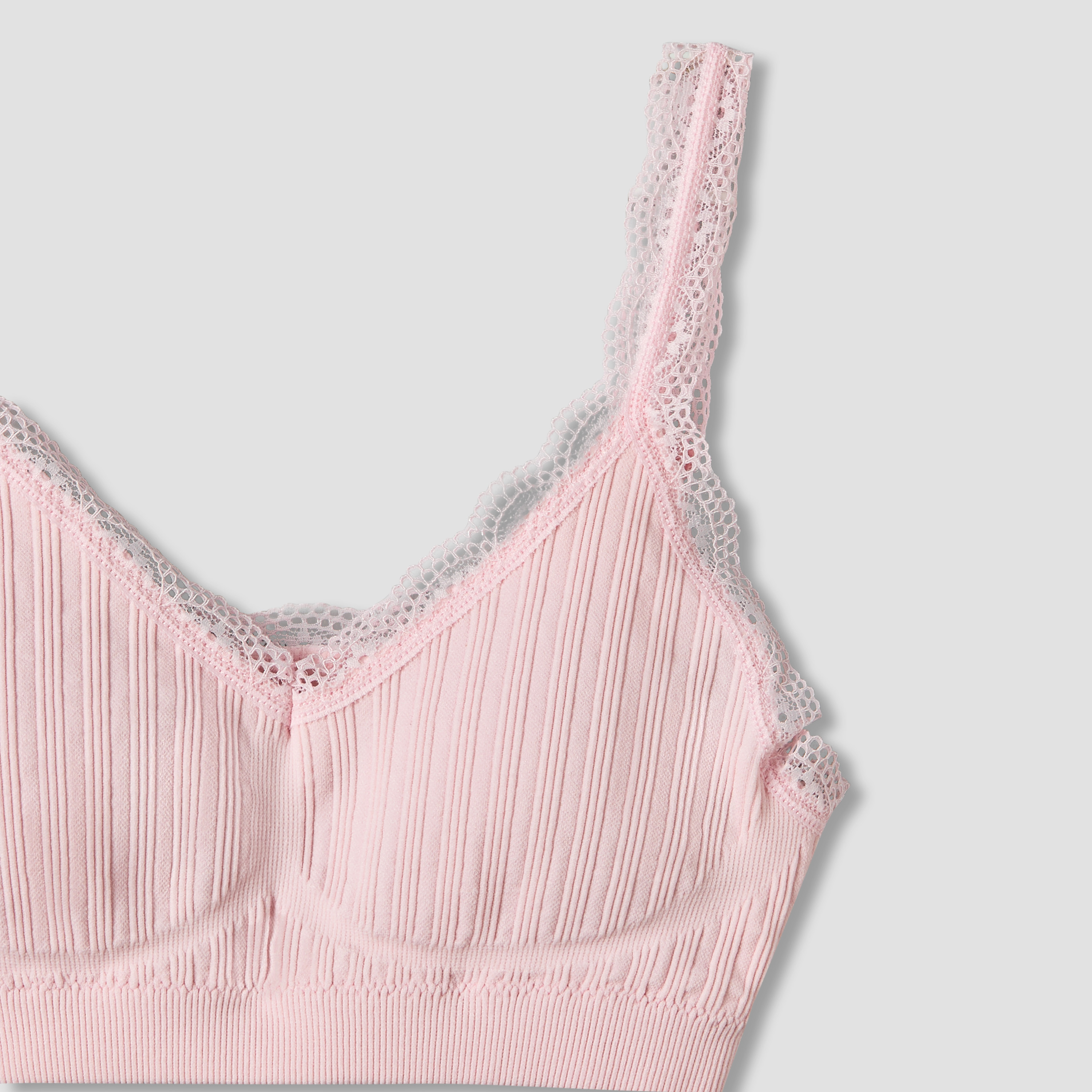 Pack of 2 Juniors Cotton Trainer Bra with Lace Trim-girls-clothing-innerwear-bras-image-4