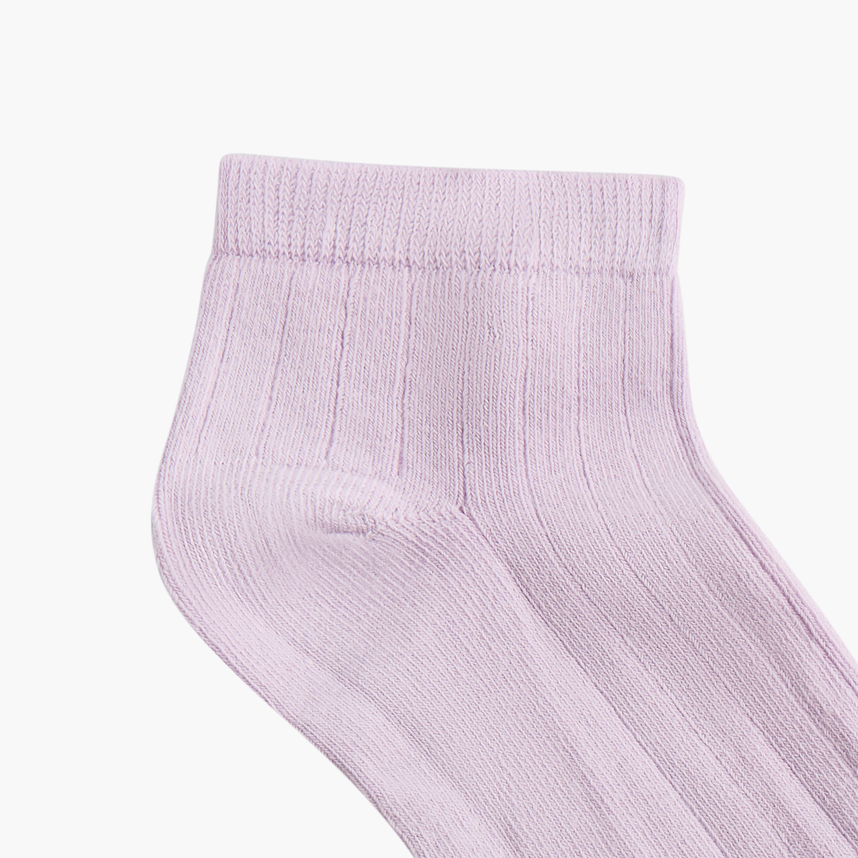 Juniors Solid Ankle Length Socks - Set of 6-girls-accessories-socks-image-5