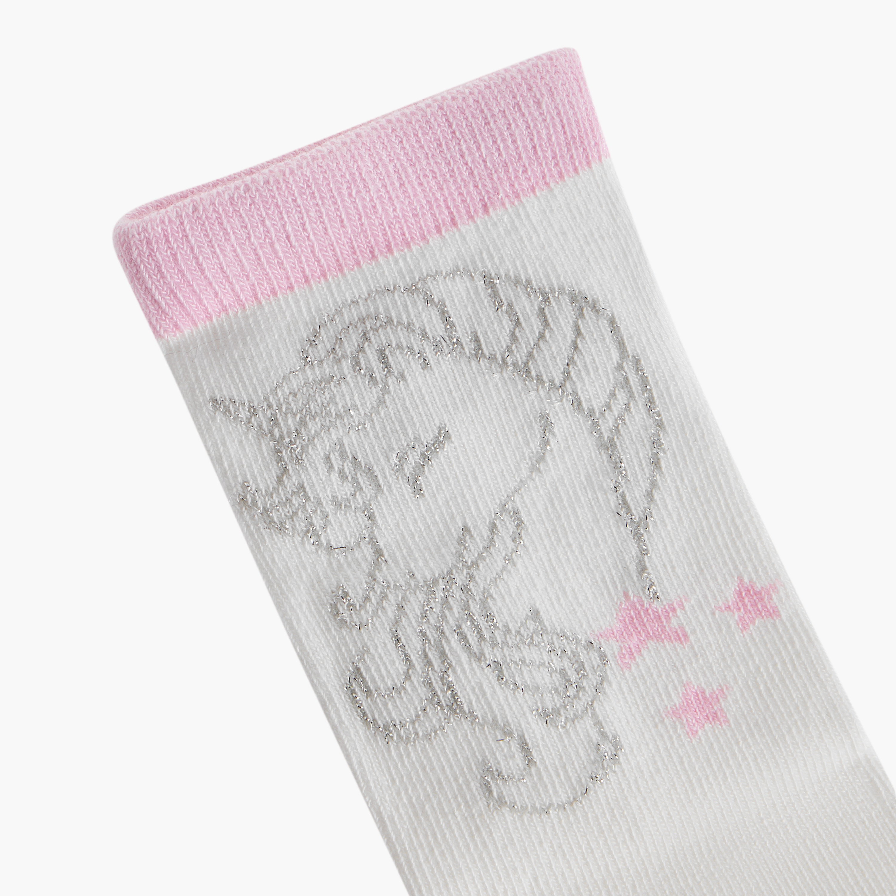 Juniors Printed Ankle Length Socks - Set of 7-girls-accessories-socks-image-5