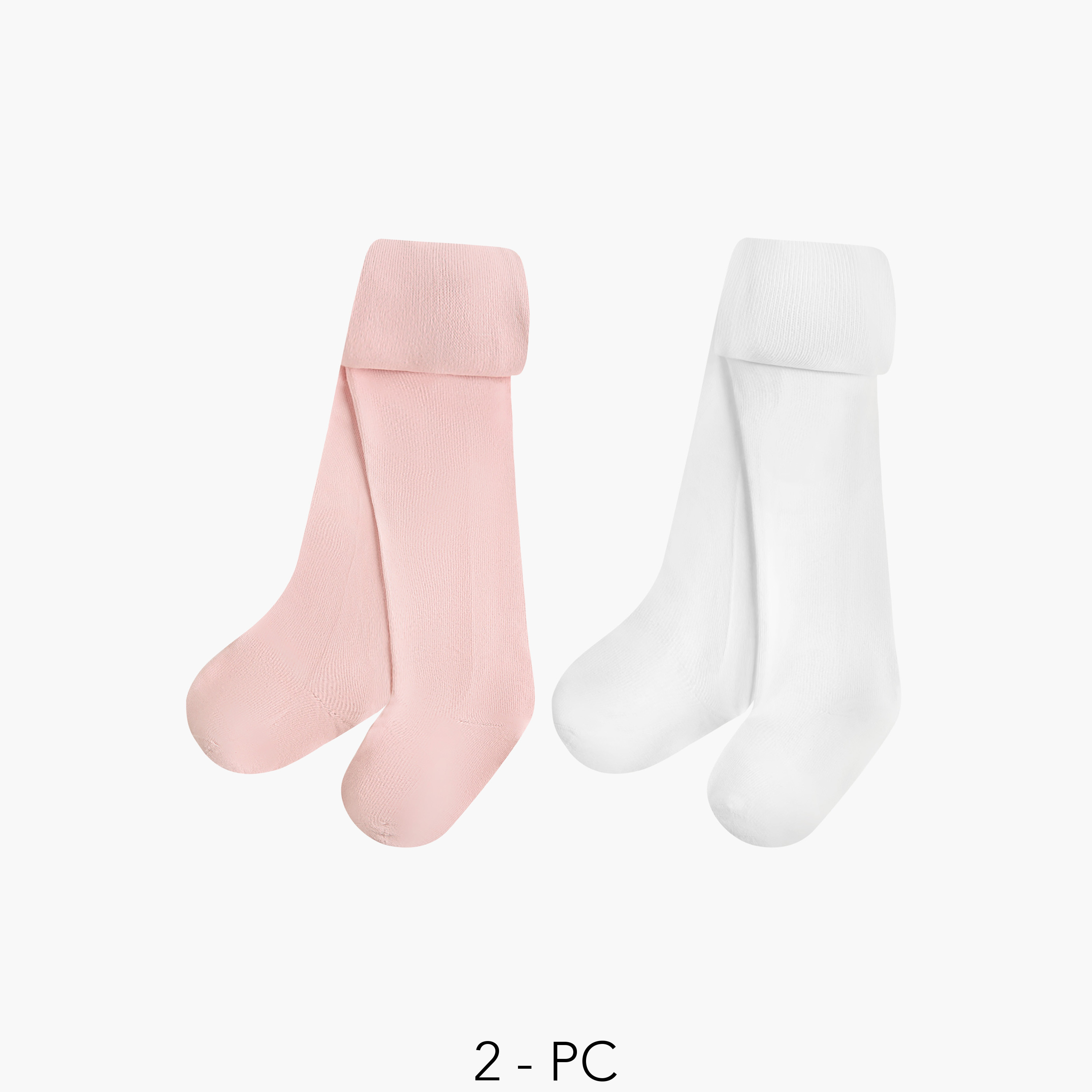 Pack of 2 Juniors Tights with Texture-girls-accessories-socks-image-2