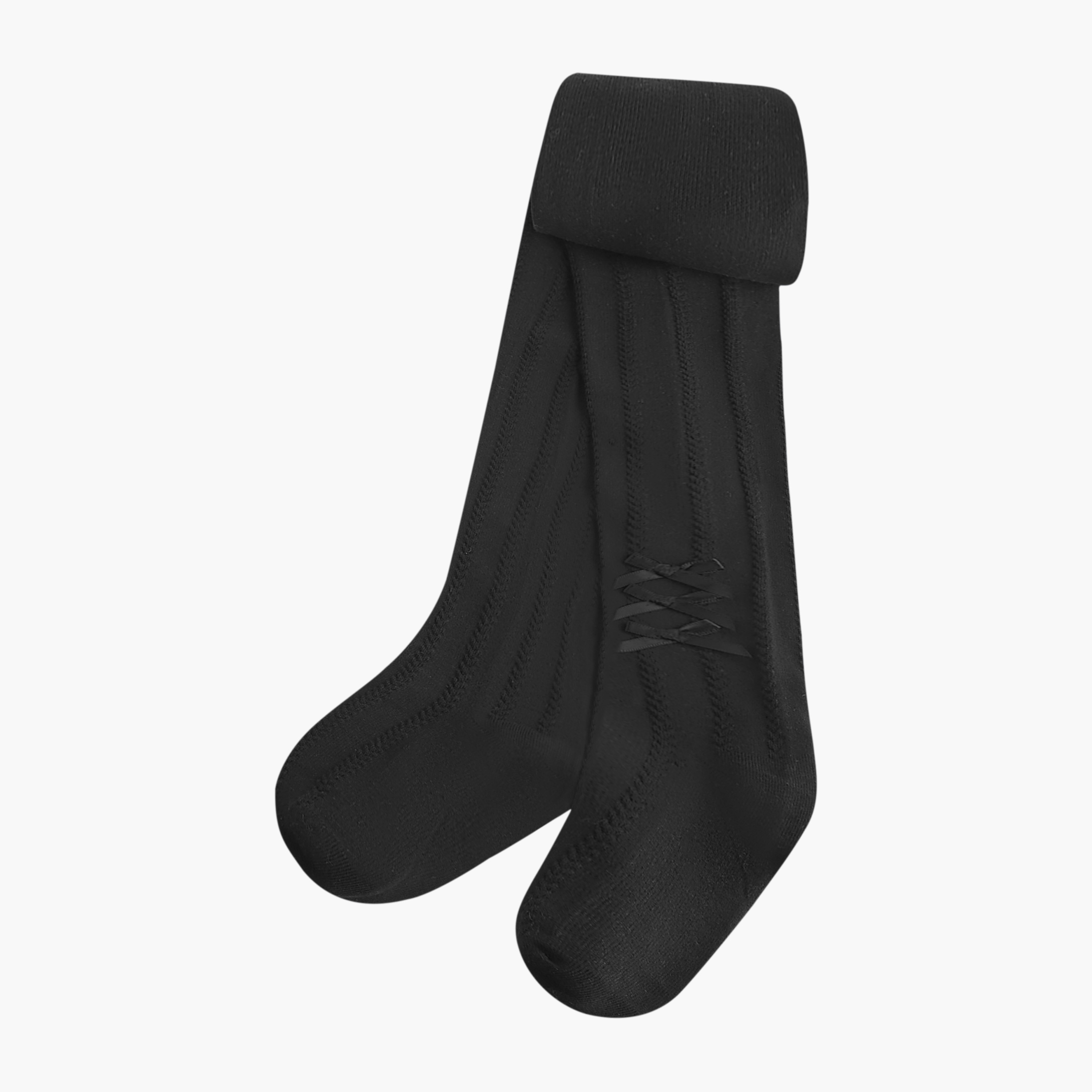Pack of 2 Juniors Tights with Bow Accent-girls-accessories-socks-image-2