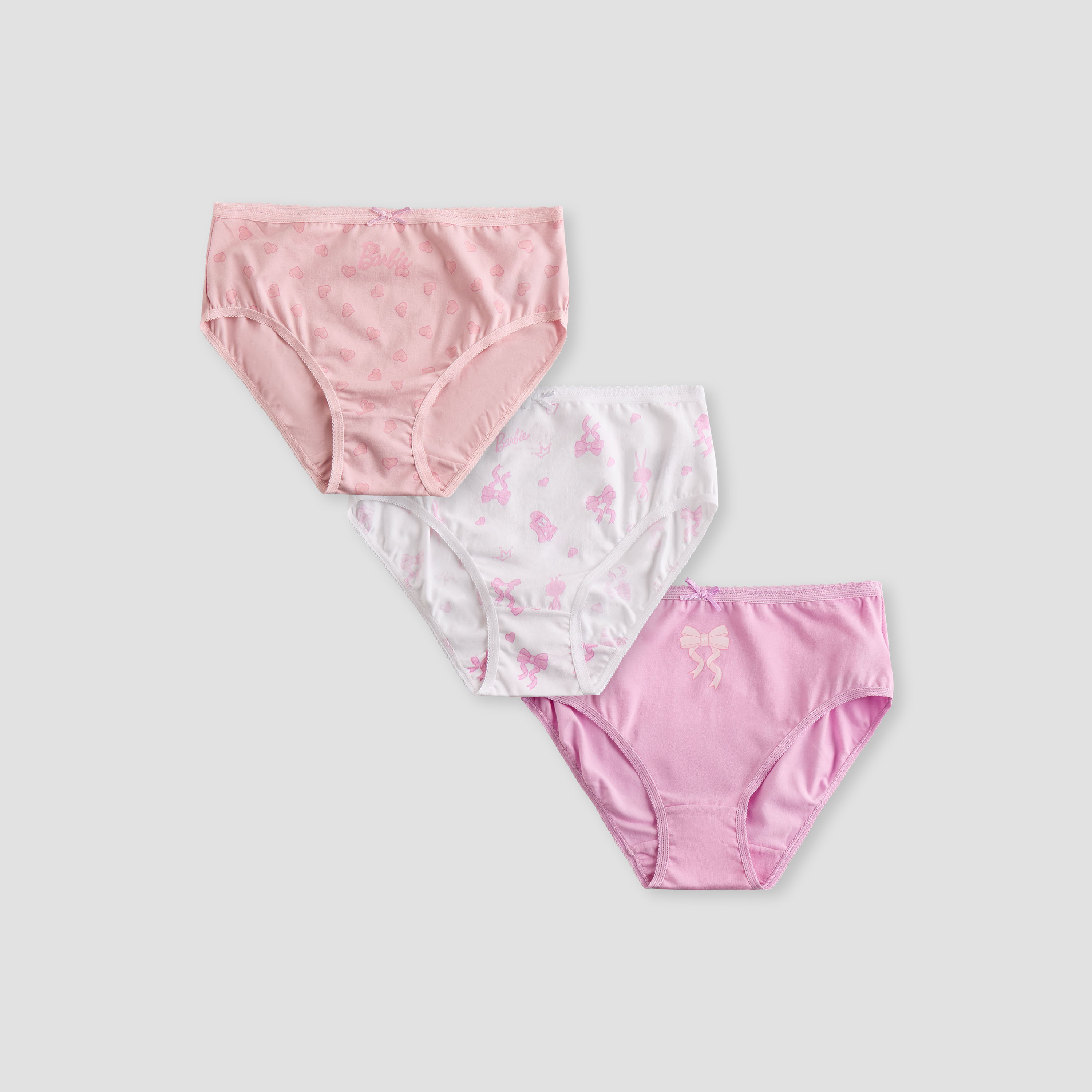 سراويل داخلية بطبعات باربي - طقم 3 قطع-girls-clothing-innerwear-panties-image-6