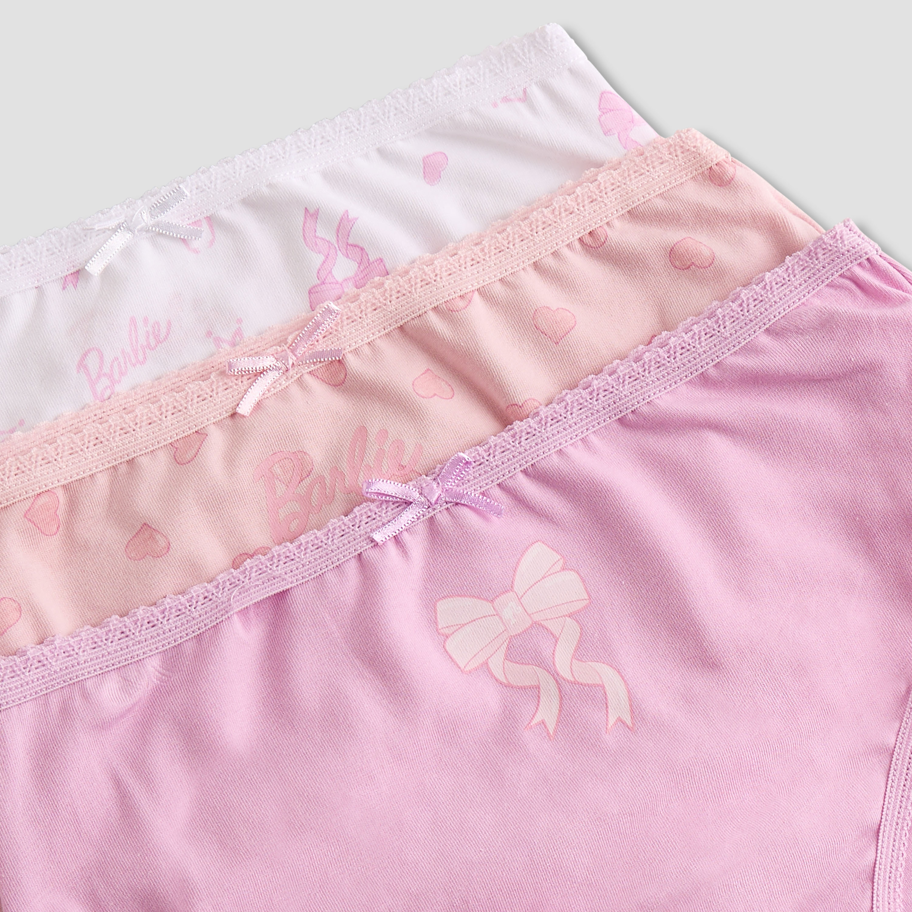 سراويل داخلية بطبعات باربي - طقم 3 قطع-girls-clothing-innerwear-panties-image-2