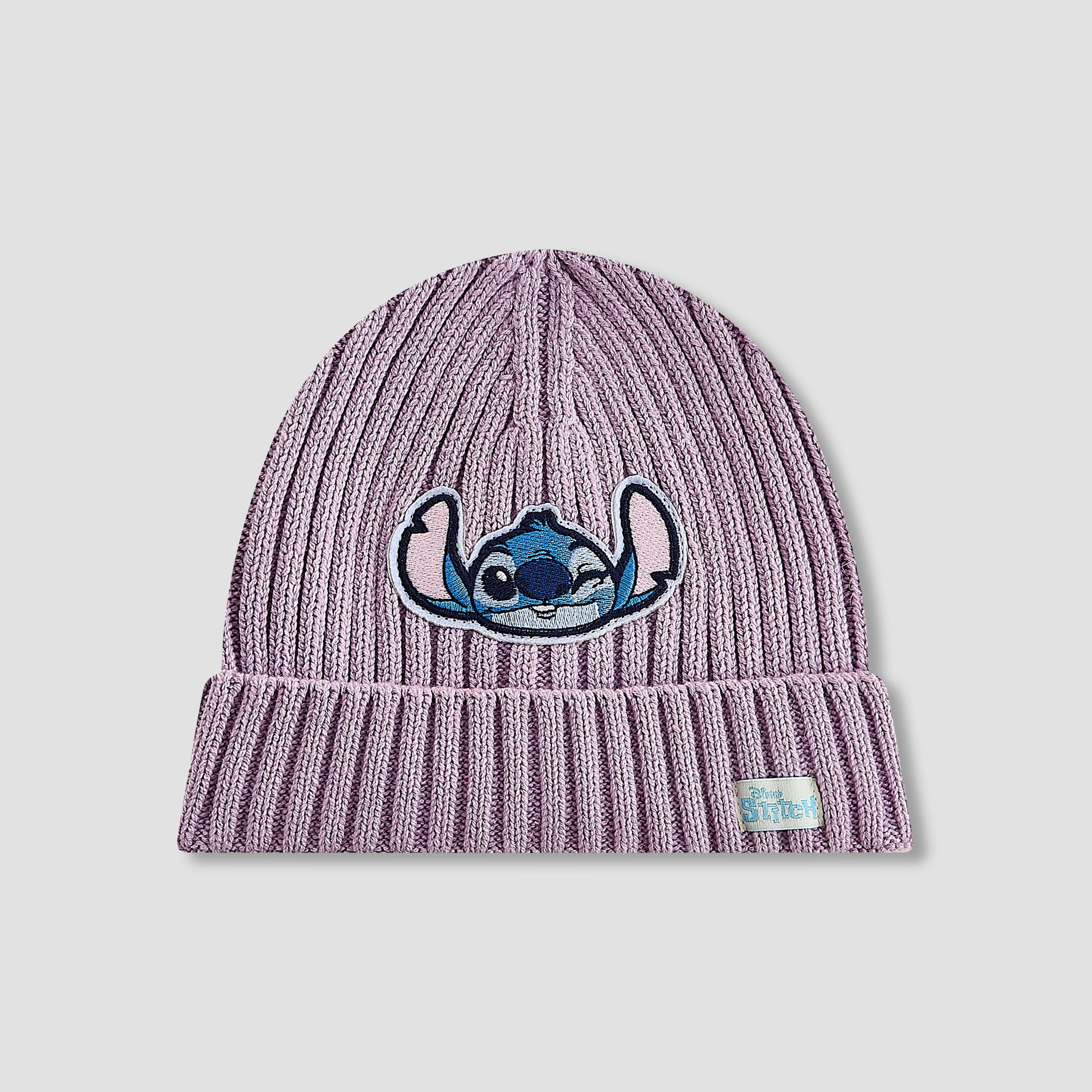 Disney Winter Beanie with Stitch Applique-girls-clothing-winterwear-winteraccessories-image-1