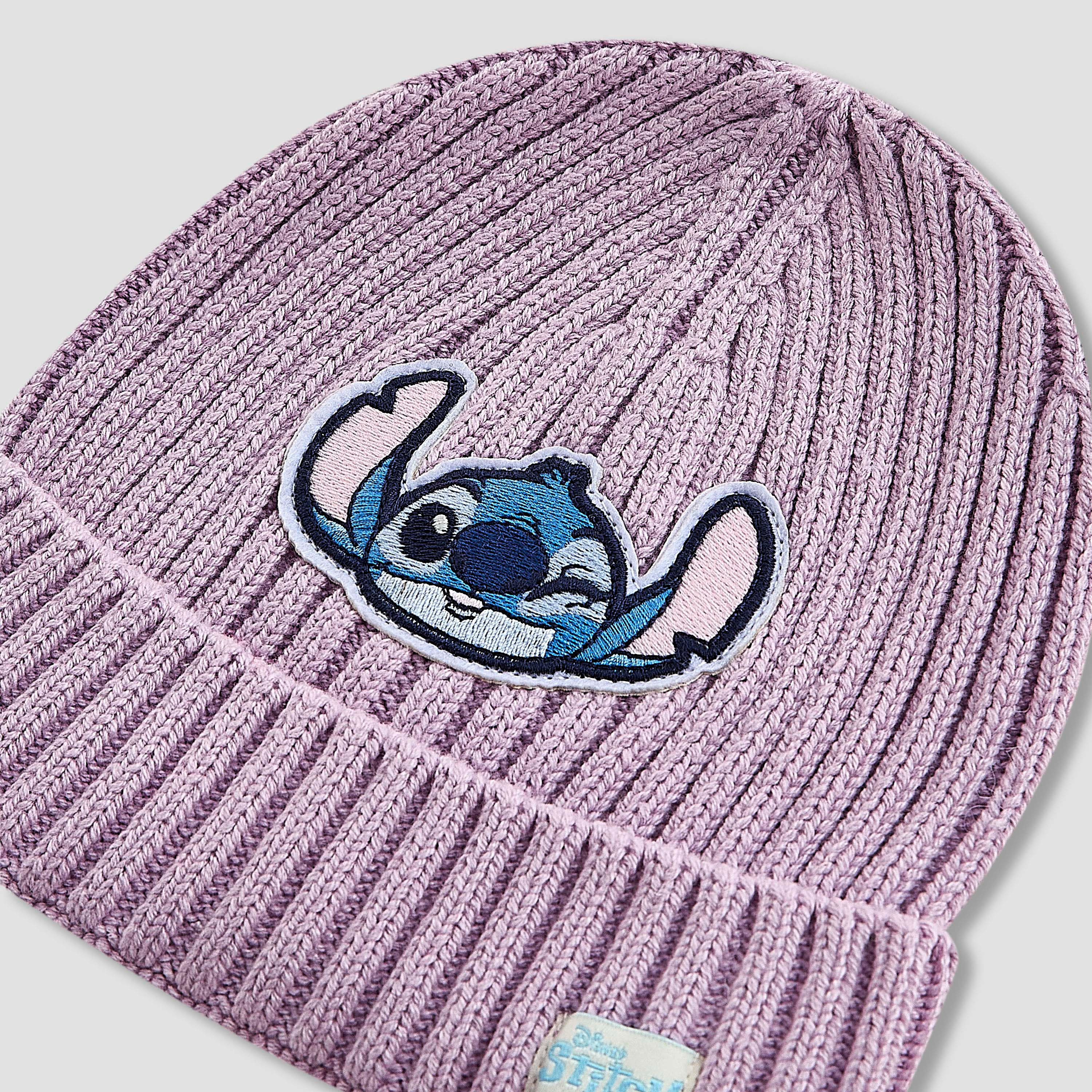 Disney Winter Beanie with Stitch Applique-girls-clothing-winterwear-winteraccessories-image-5
