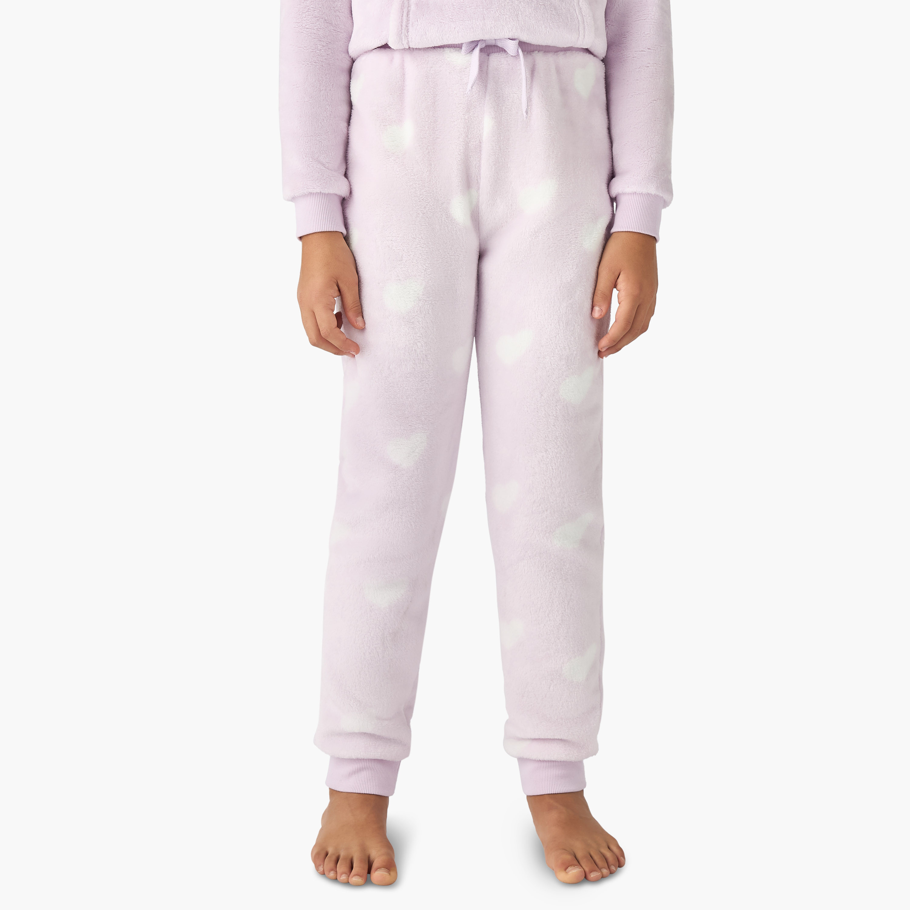 Disney Dumbo Textured T-shirt and Pyjama Set-girls-clothing-winterwear-pyjamasets-image-3