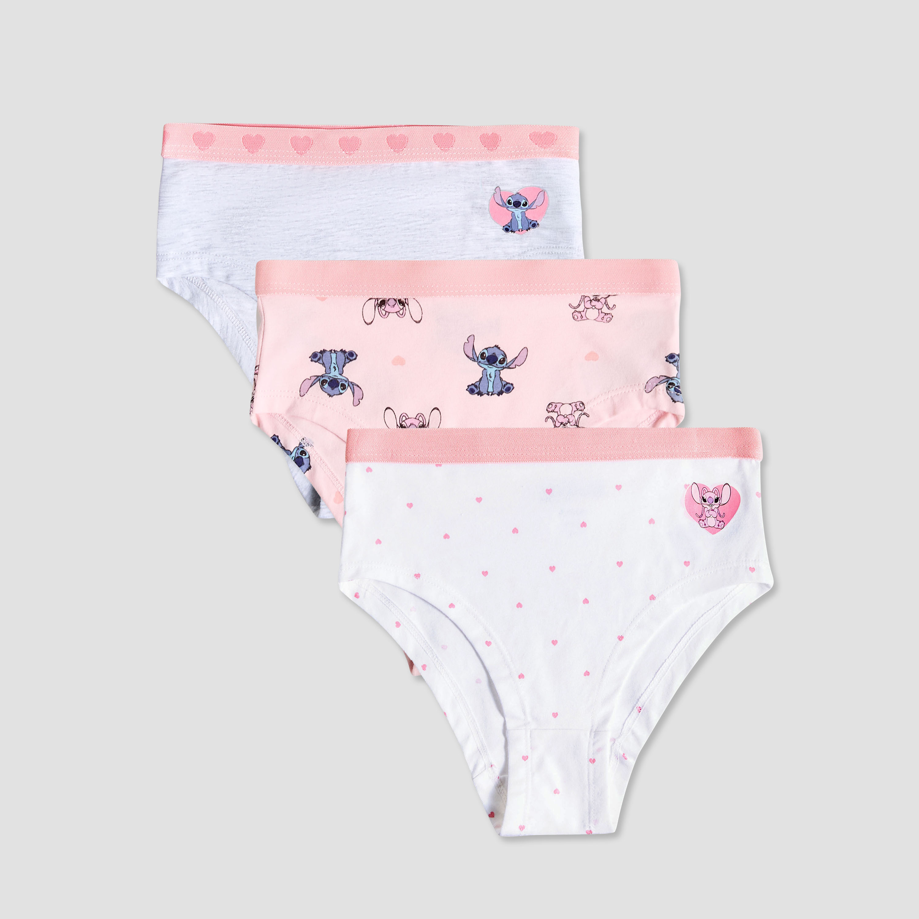 طقم من 3 سراويل قطن داخلية بطبعات من ديزني-girls-clothing-innerwear-panties-image-5