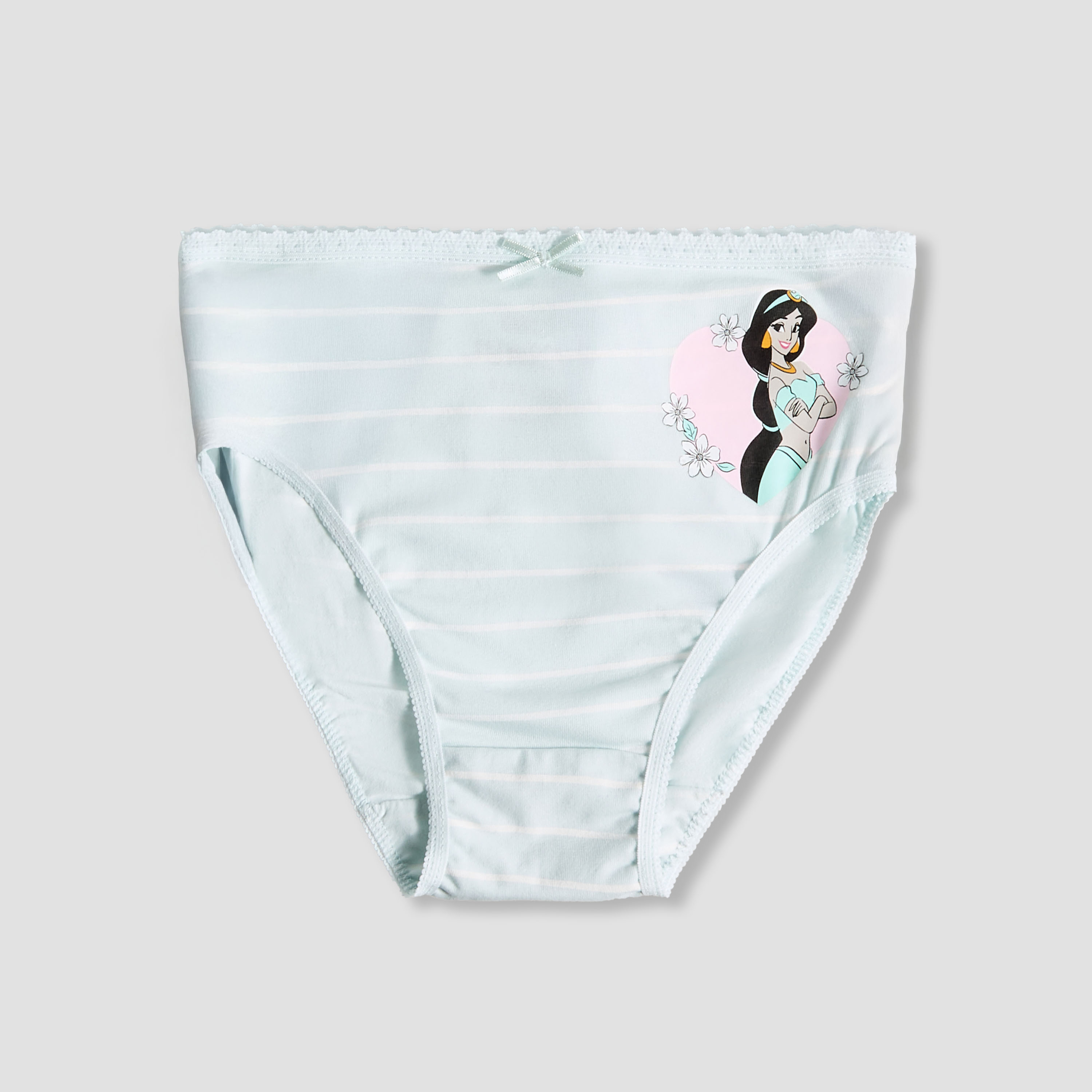 Pack of 3 Disney Cotton Briefs with Princess Print-girls-clothing-innerwear-panties-image-2