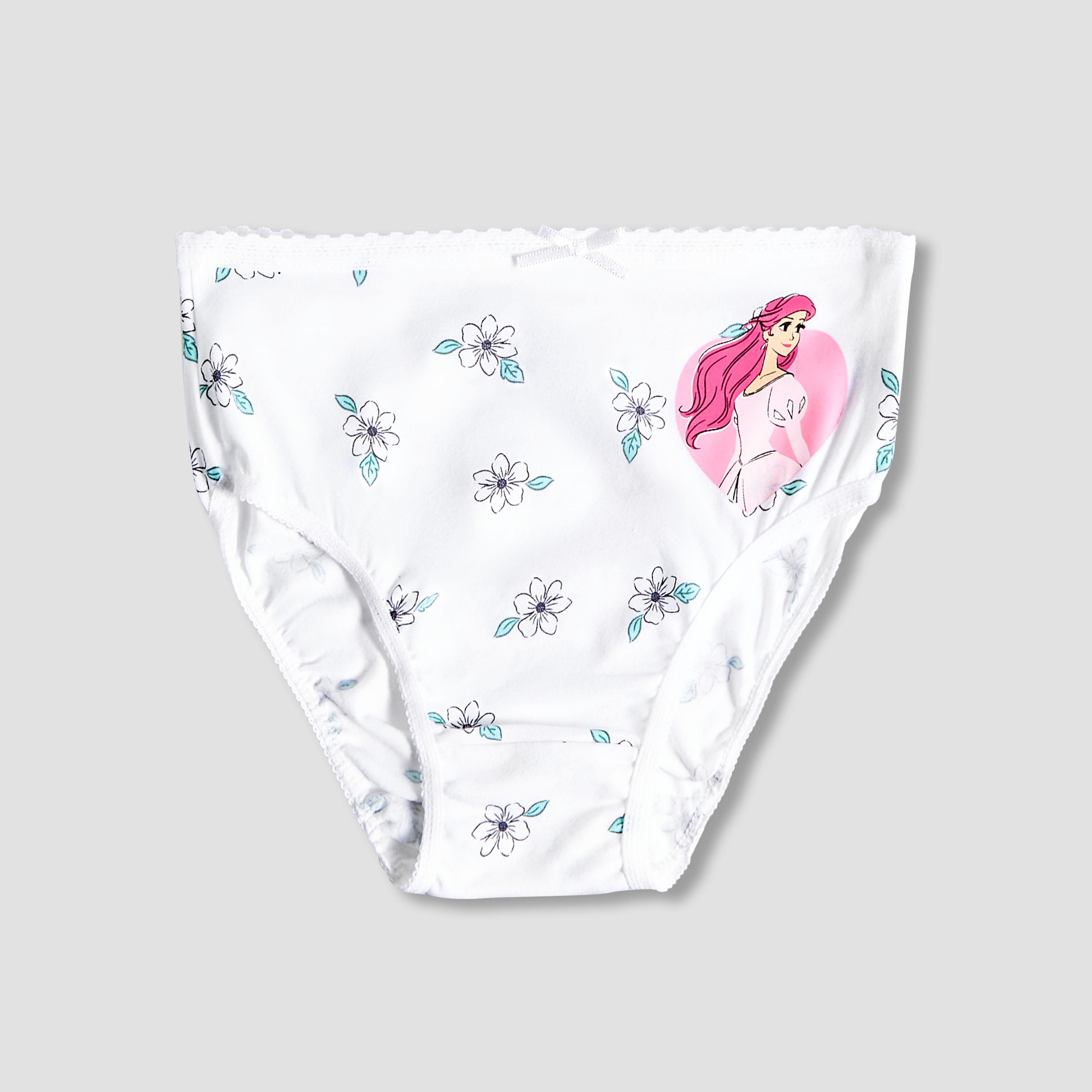 Pack of 3 Disney Cotton Briefs with Princess Print-girls-clothing-innerwear-panties-image-3