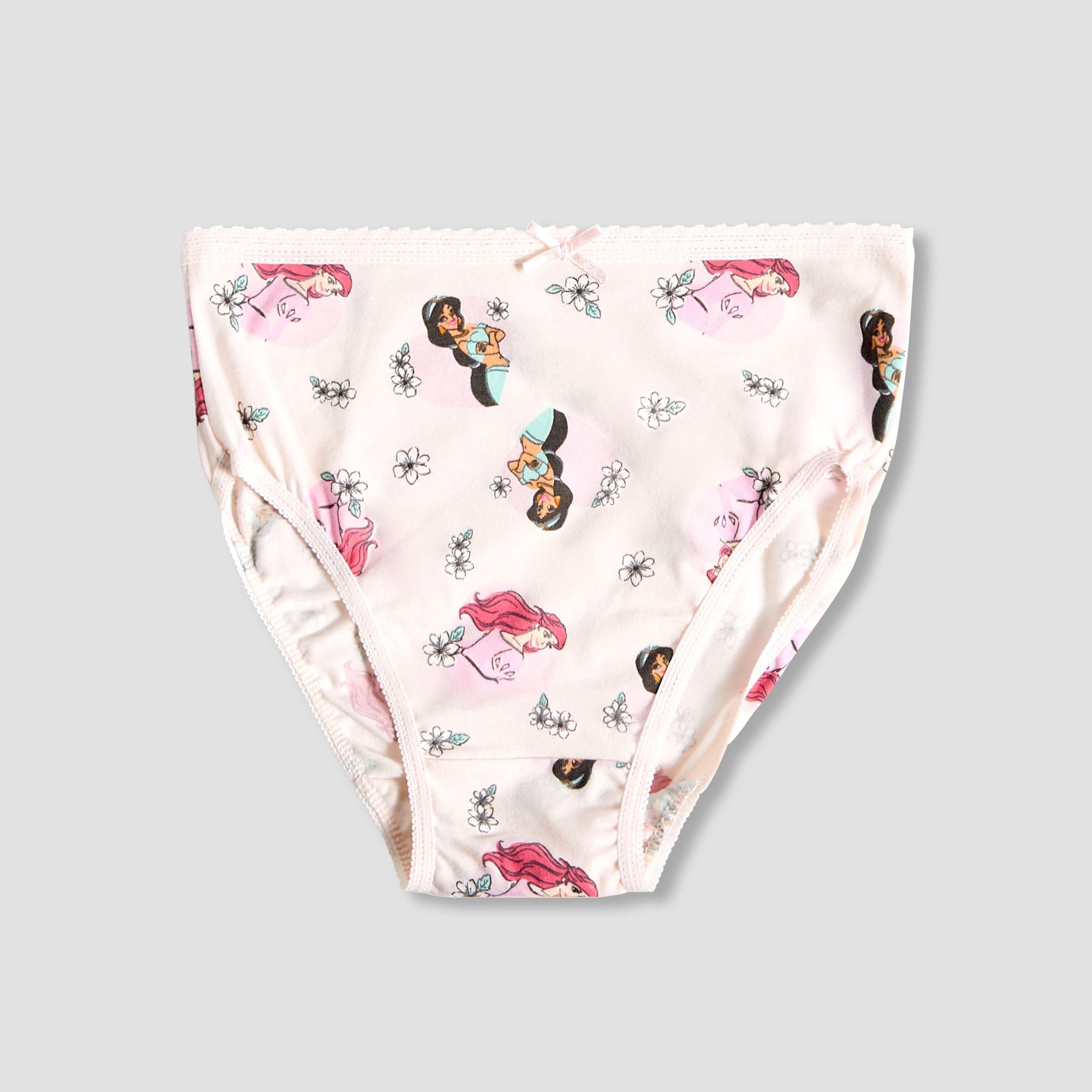 Pack of 3 Disney Cotton Briefs with Princess Print-girls-clothing-innerwear-panties-image-4
