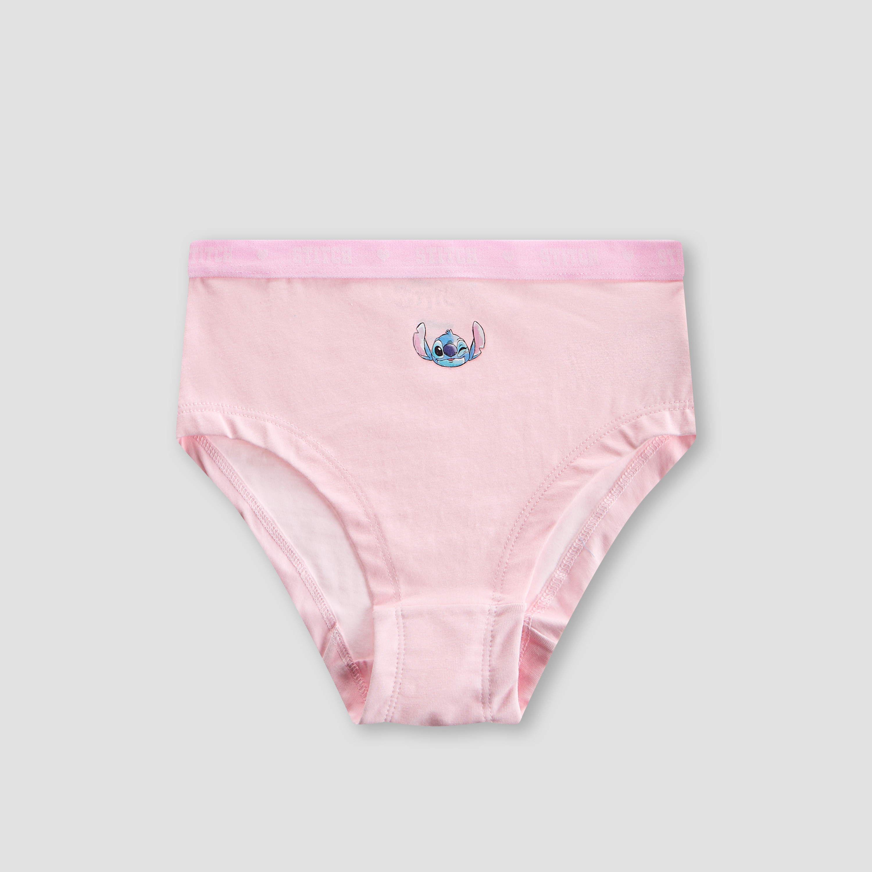 Pack of 7 Disney Cotton Briefs with Stitch and Angel Print-girls-clothing-innerwear-panties-image-5