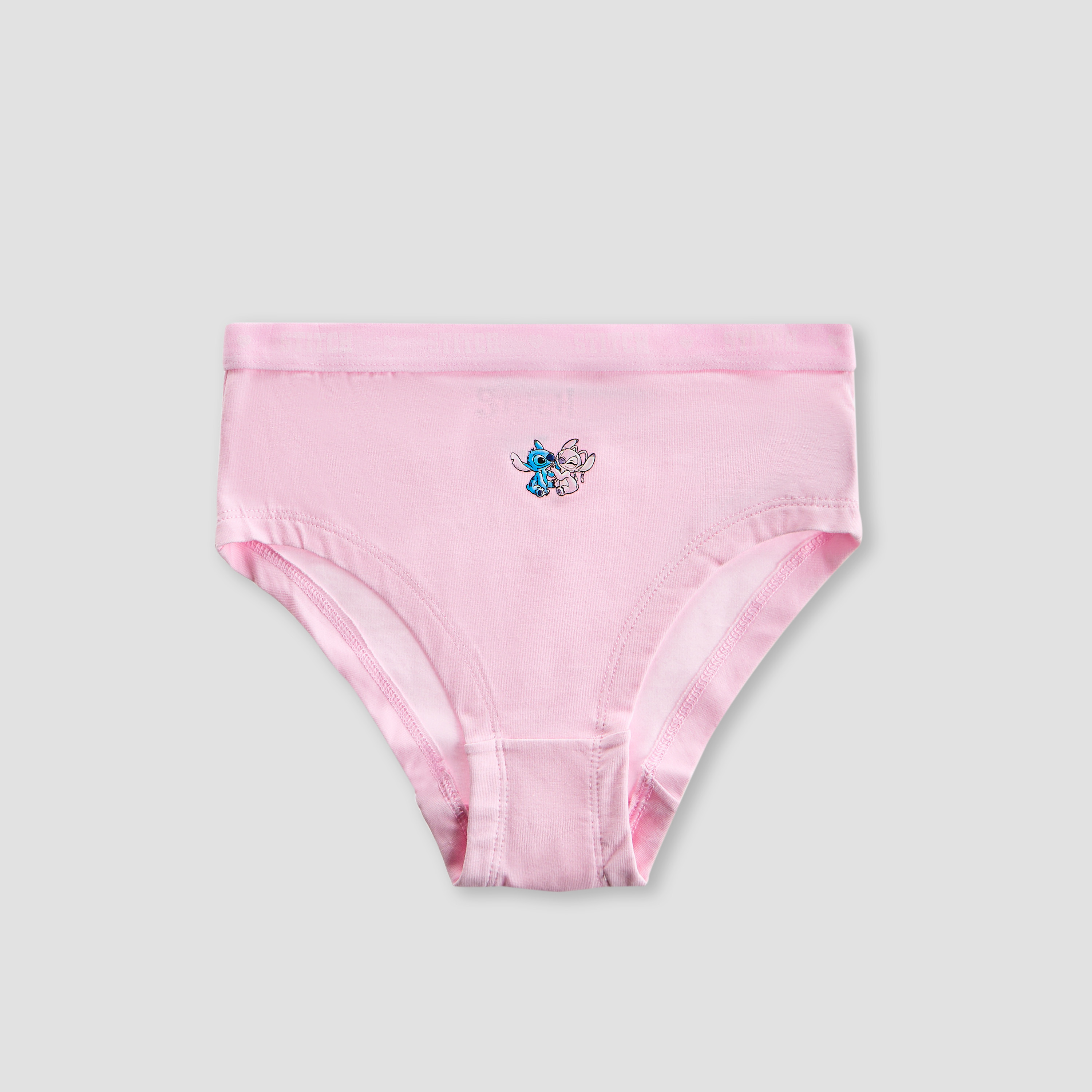 Pack of 7 Disney Cotton Briefs with Stitch and Angel Print-girls-clothing-innerwear-panties-image-8