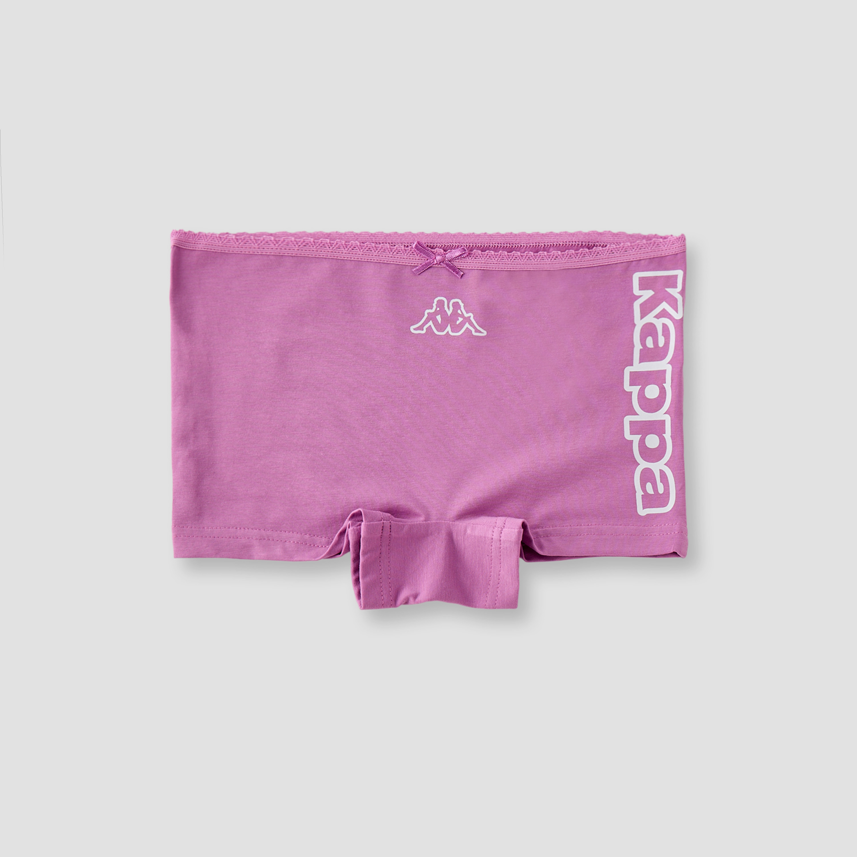 Pack of 3 Kappa Cotton Boyshort Briefs with Logo Print-girls-clothing-innerwear-panties-image-2