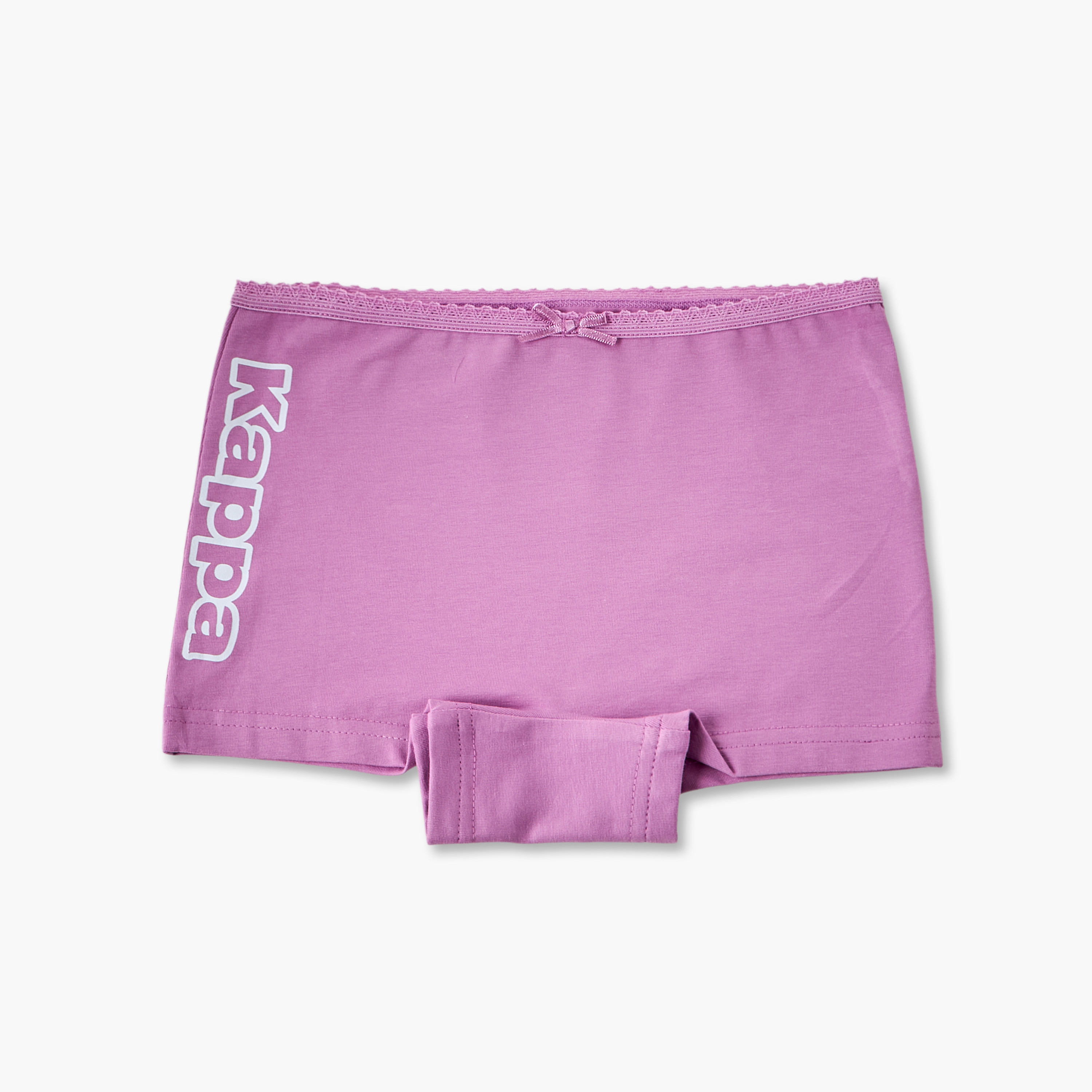 Pack of 3 Kappa Cotton Boyshort Briefs with Logo Print-girls-clothing-innerwear-panties-image-2