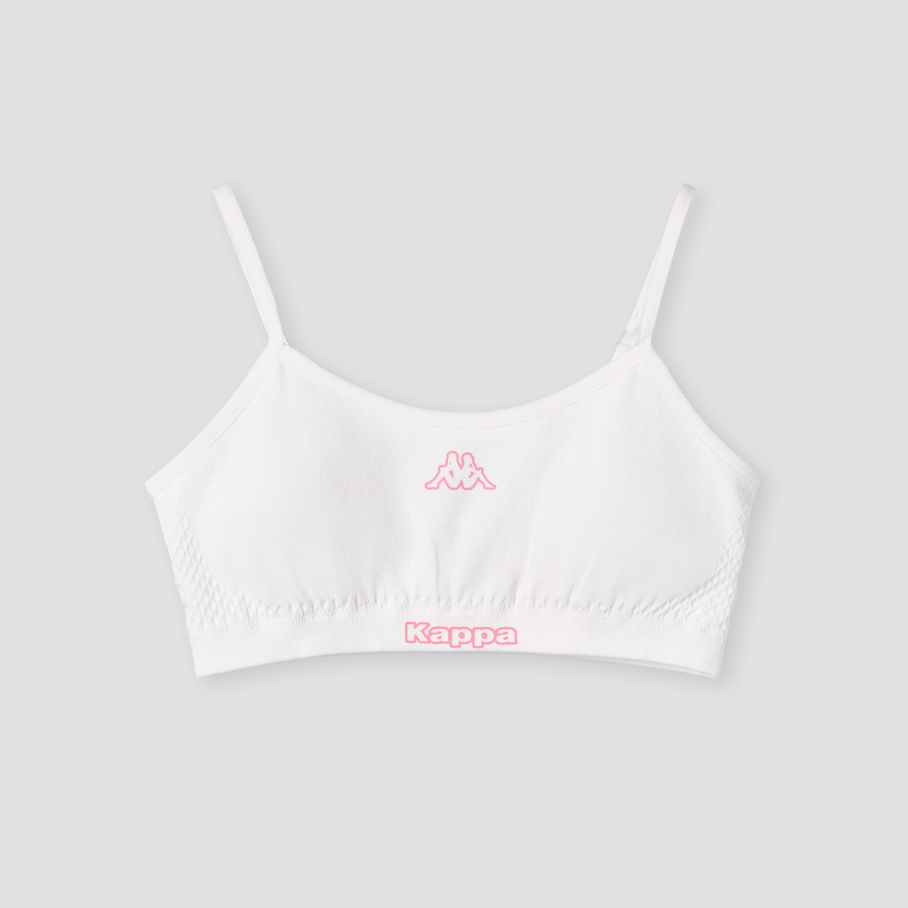 Pack of 2 Kappa Cotton Trainer Bra with Adjustable Straps-sports-girls-clothing-sportsbra-image-3