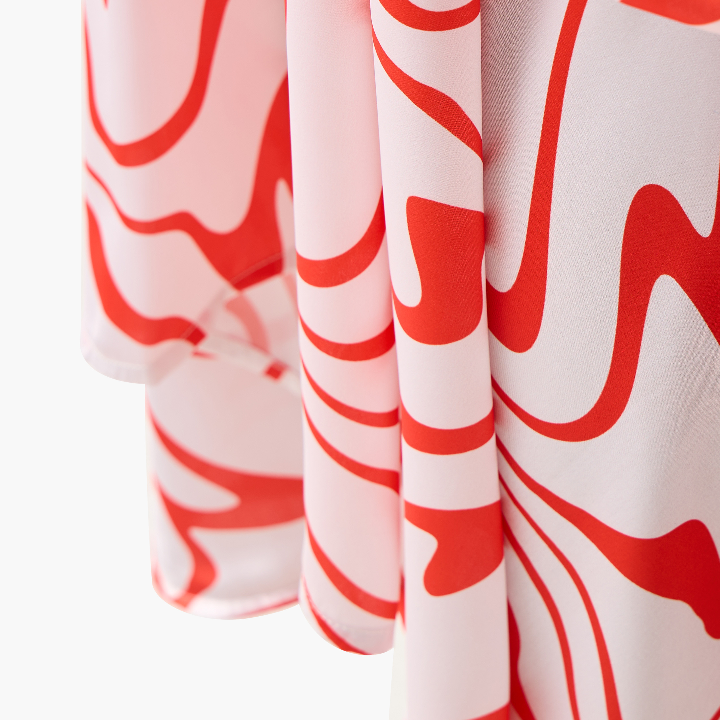FYOR All-Over Print V-neck Kaftan Dress-women-clothing-dresses-image-5
