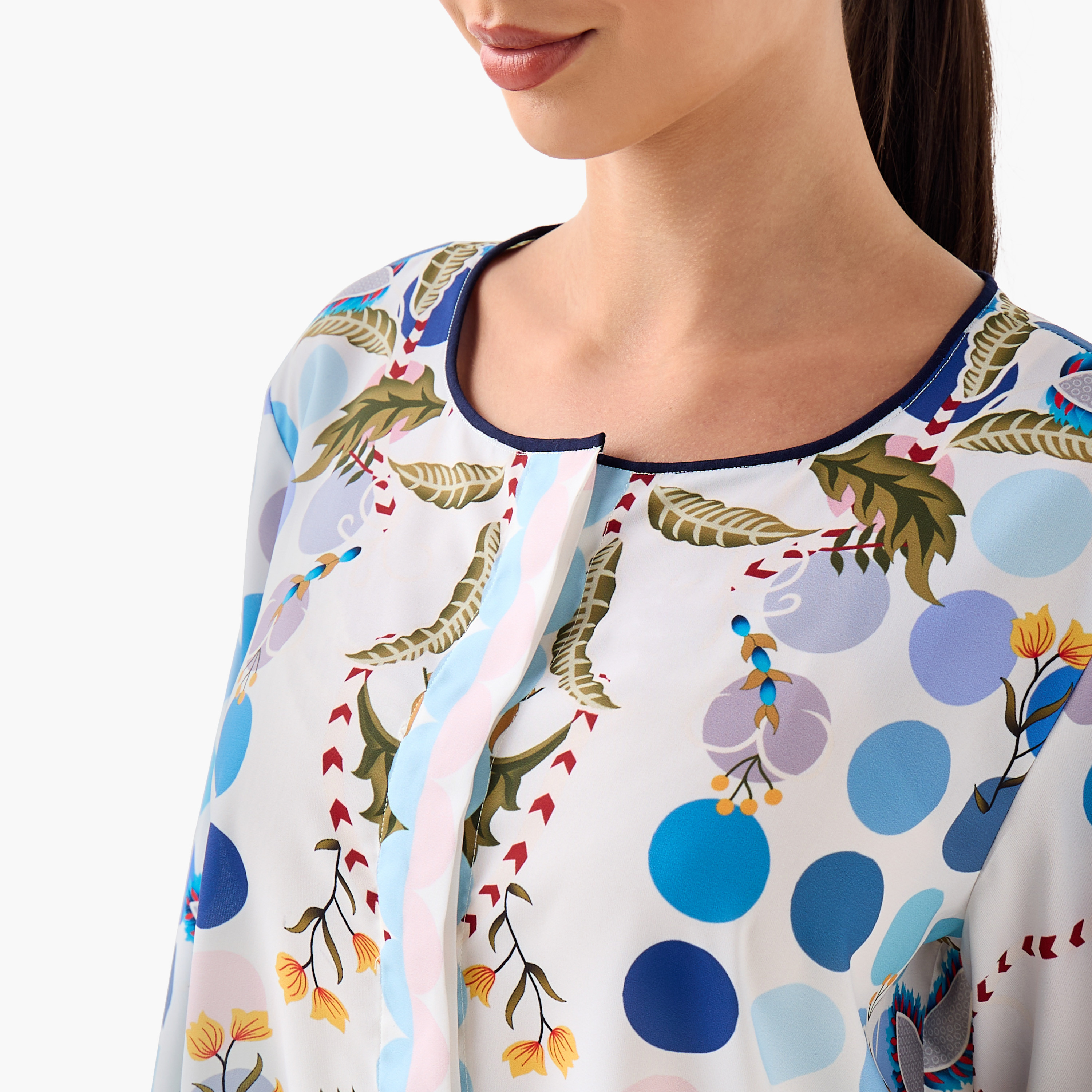 FYOR All-Over Print Top and Culottes Set-women-clothing-coordsets-image-5