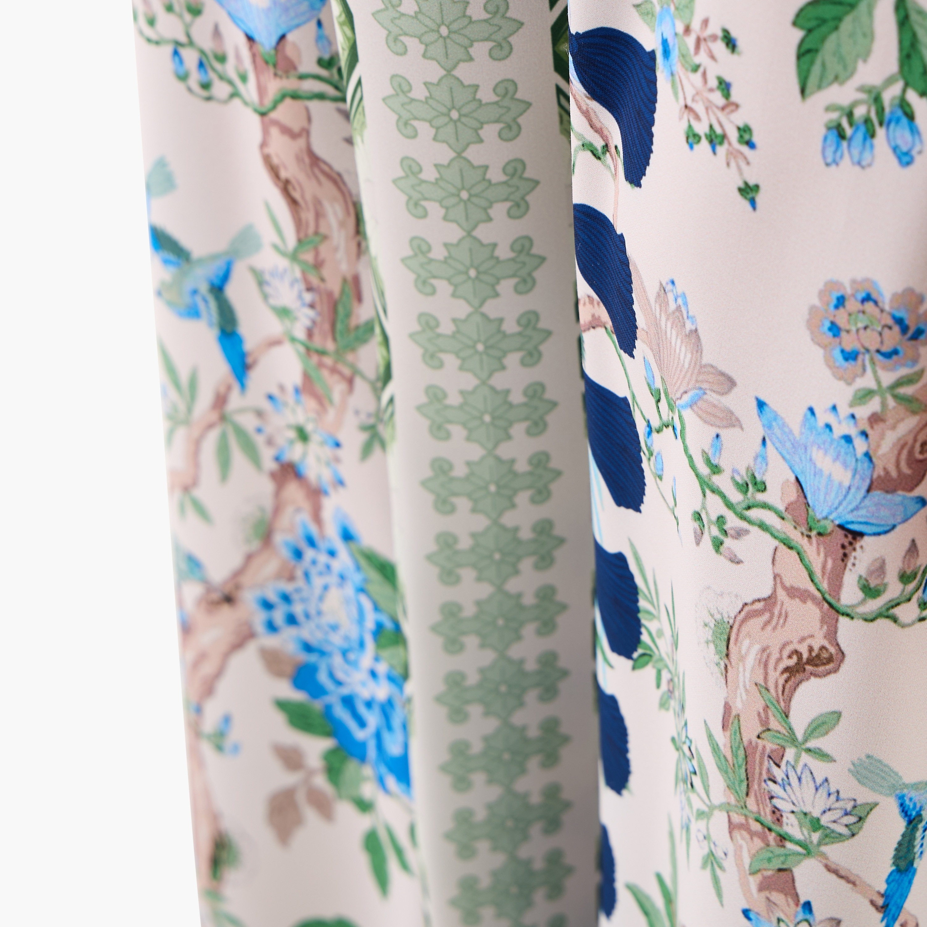 فستان بياقة مشقوقة وأكمام طويلة وطبعات من فيور-women-clothing-dresses-image-5