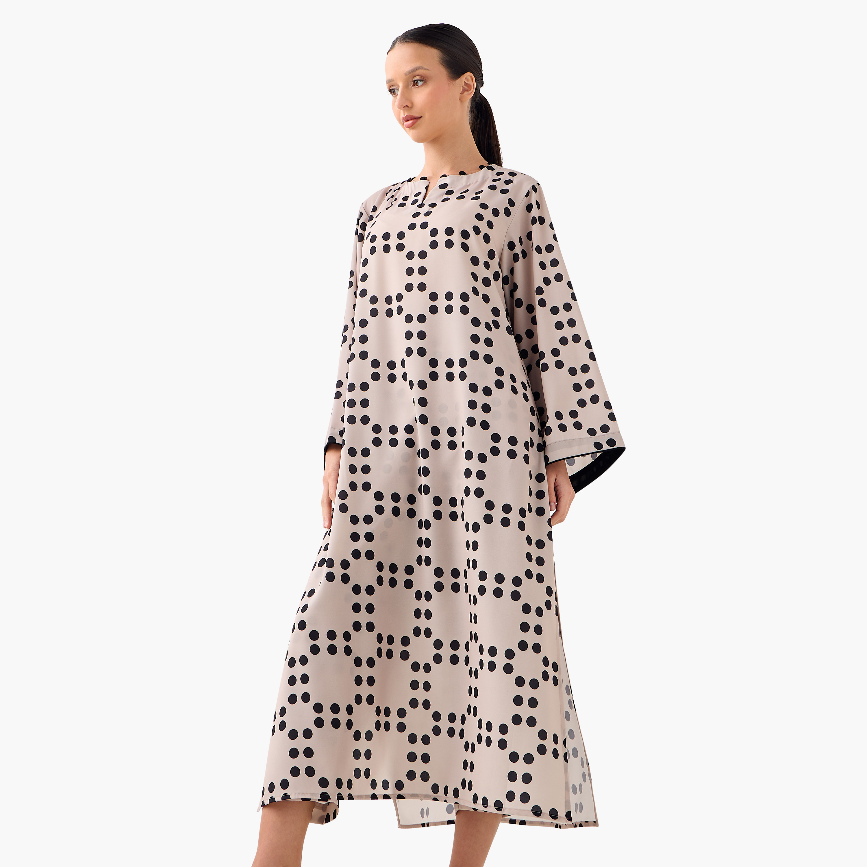 FYOR All-Over Print Longline Tunic and Pants Set-women-clothing-coordsets-image-3