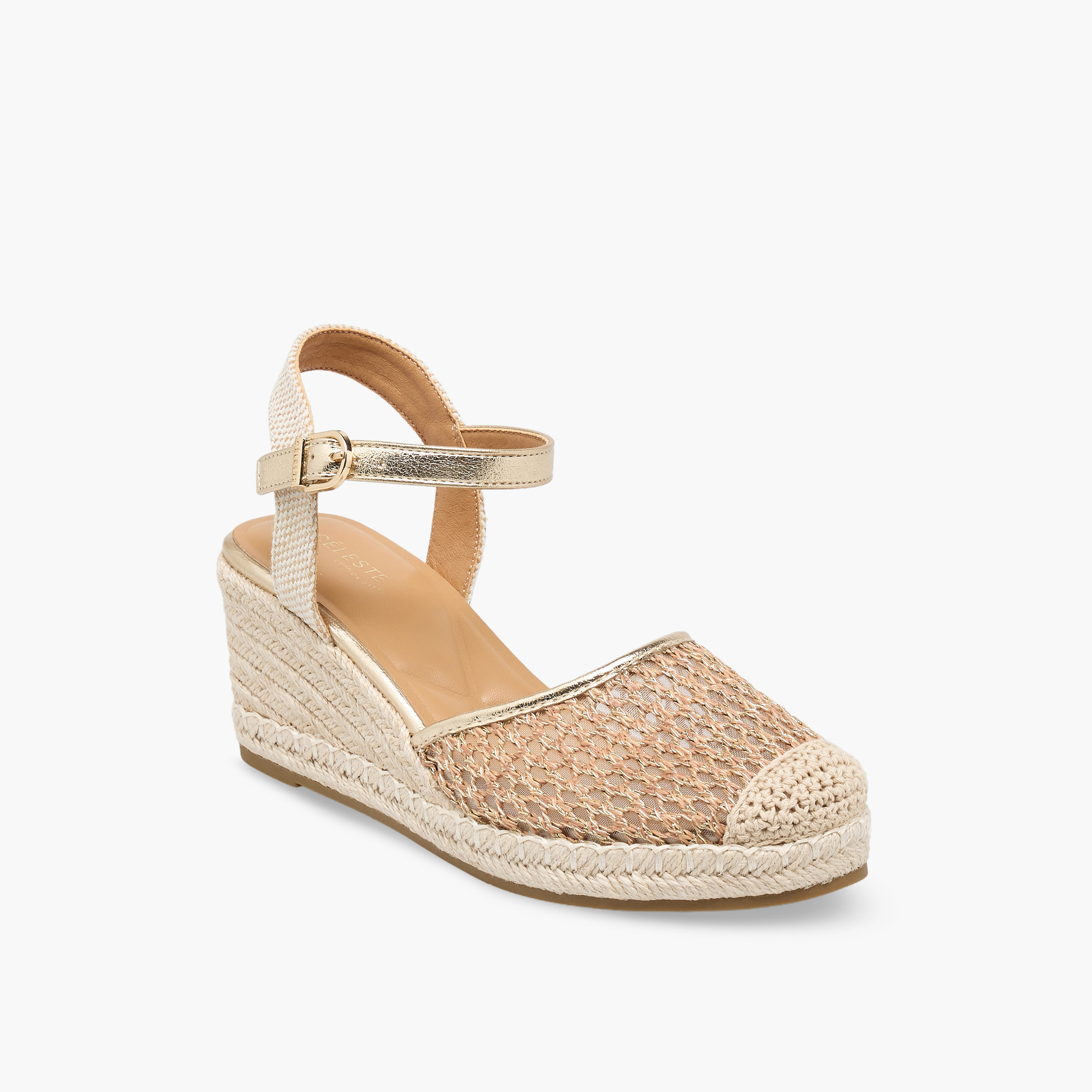 Celeste Women Wedge Heel Espadrille Shoes-women-shoes-heels-image-2