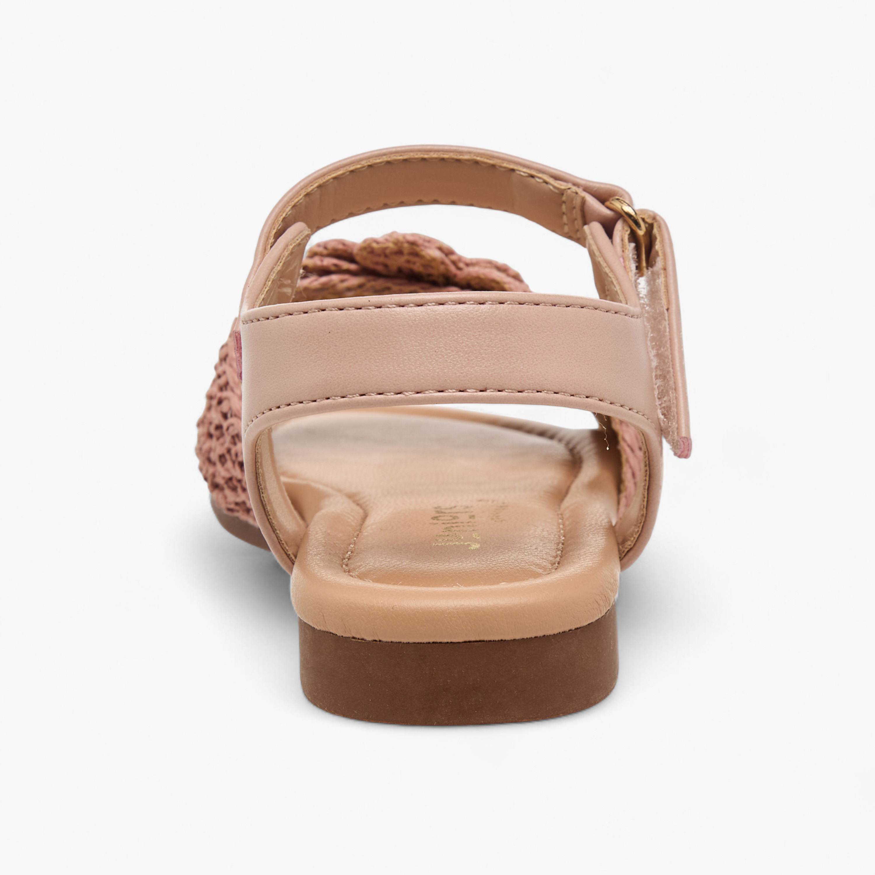 صندل بتفاصيل كروشيه مزين باللؤلؤ للبنات من جونيورز-girls-shoes-sandals-image-4