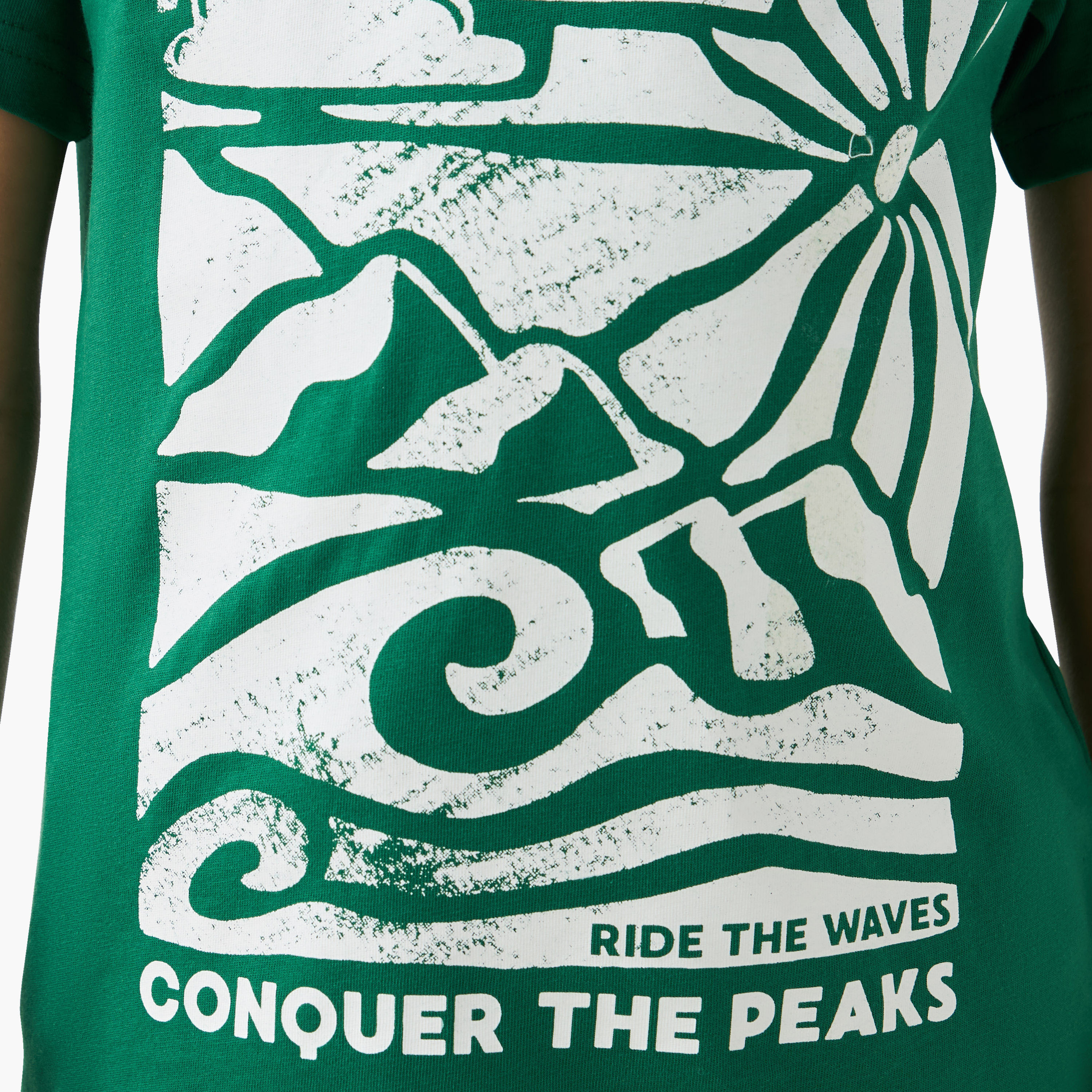 Juniors Printed T-shirt with Short Sleeves-boys-clothing-tshirtsandpolos-image-5