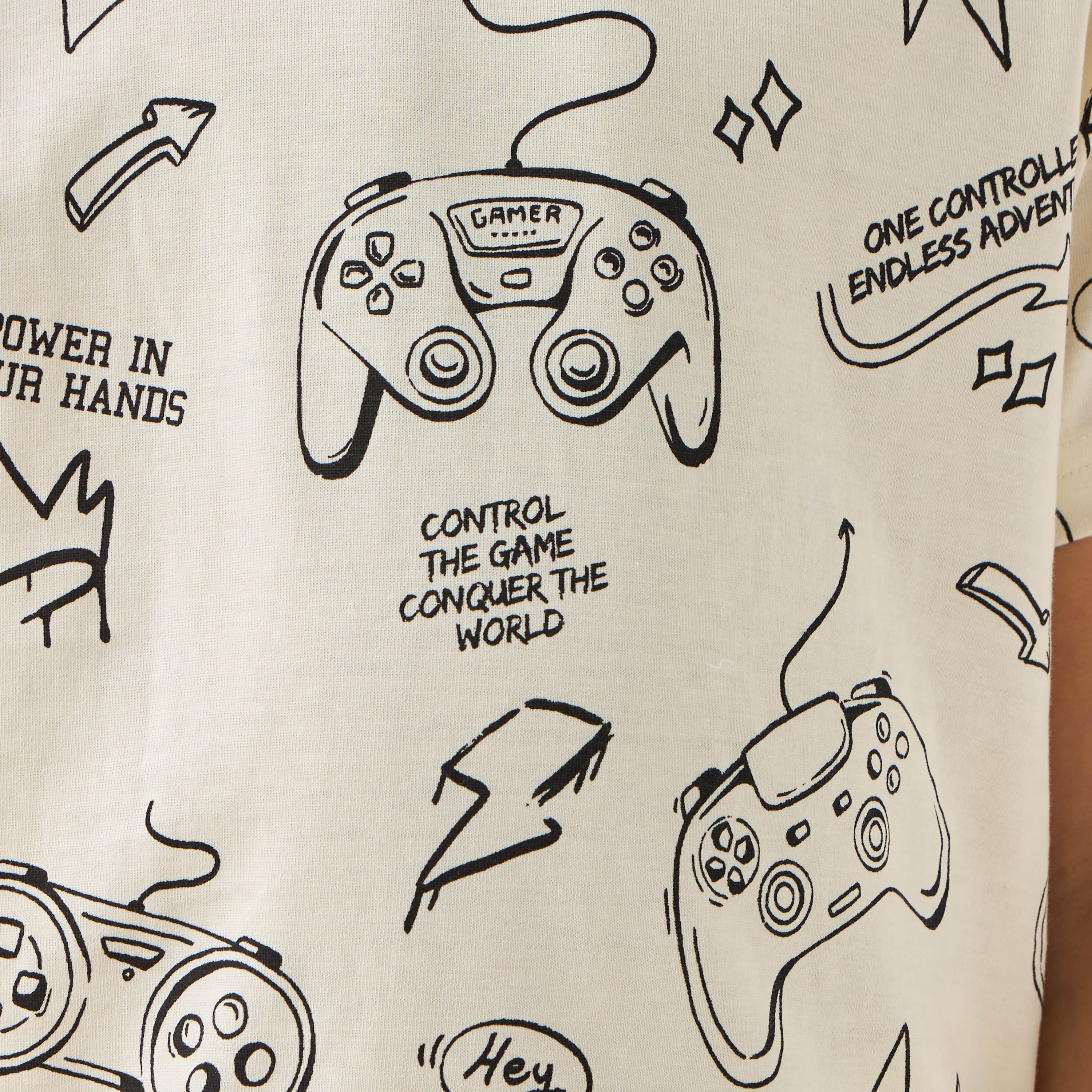 Juniors All-Over Game Printed T-shirt-boys-clothing-tshirtsandpolos-image-5