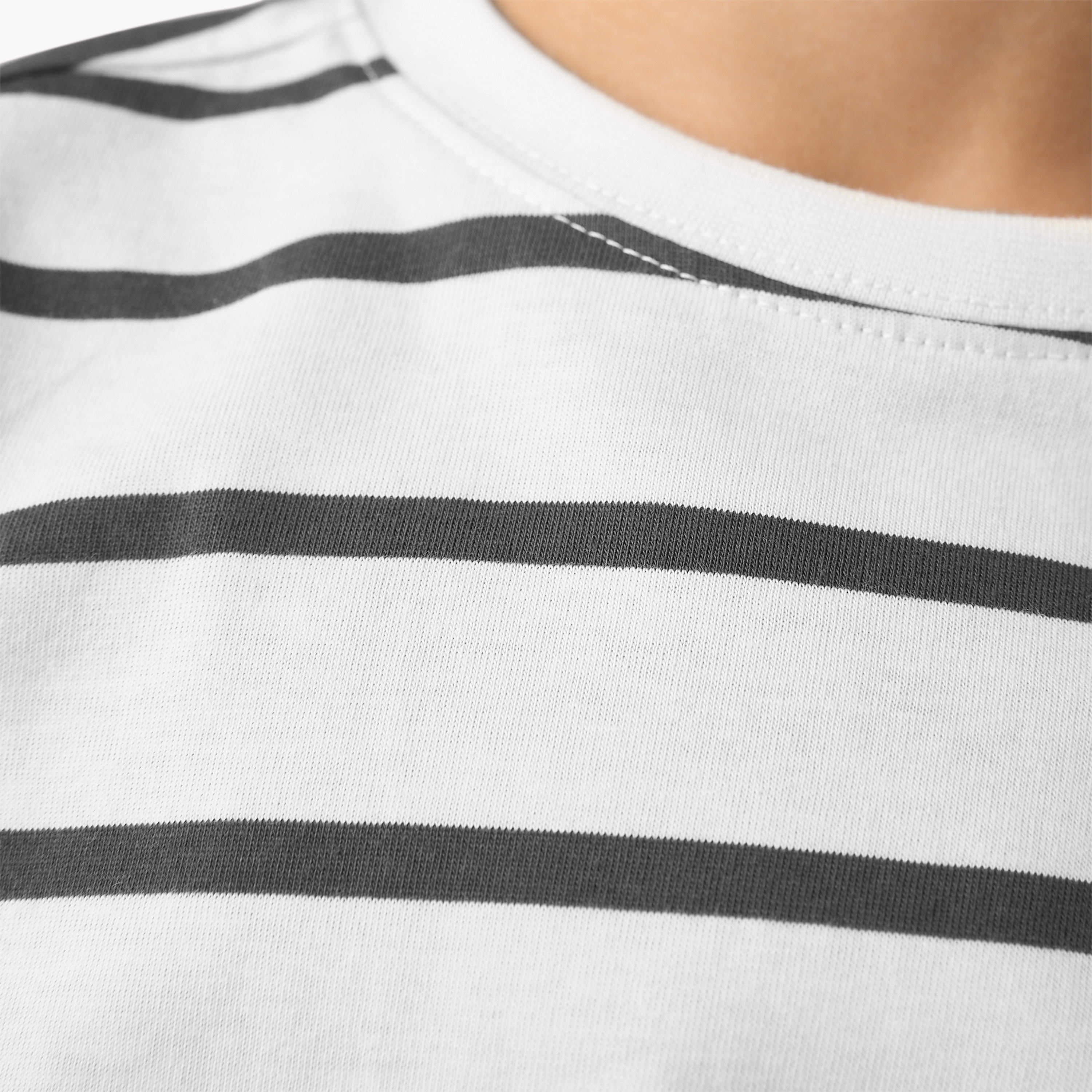 Juniors Striped T-shirt with Short Sleeves-boys-clothing-tshirtsandpolos-image-5