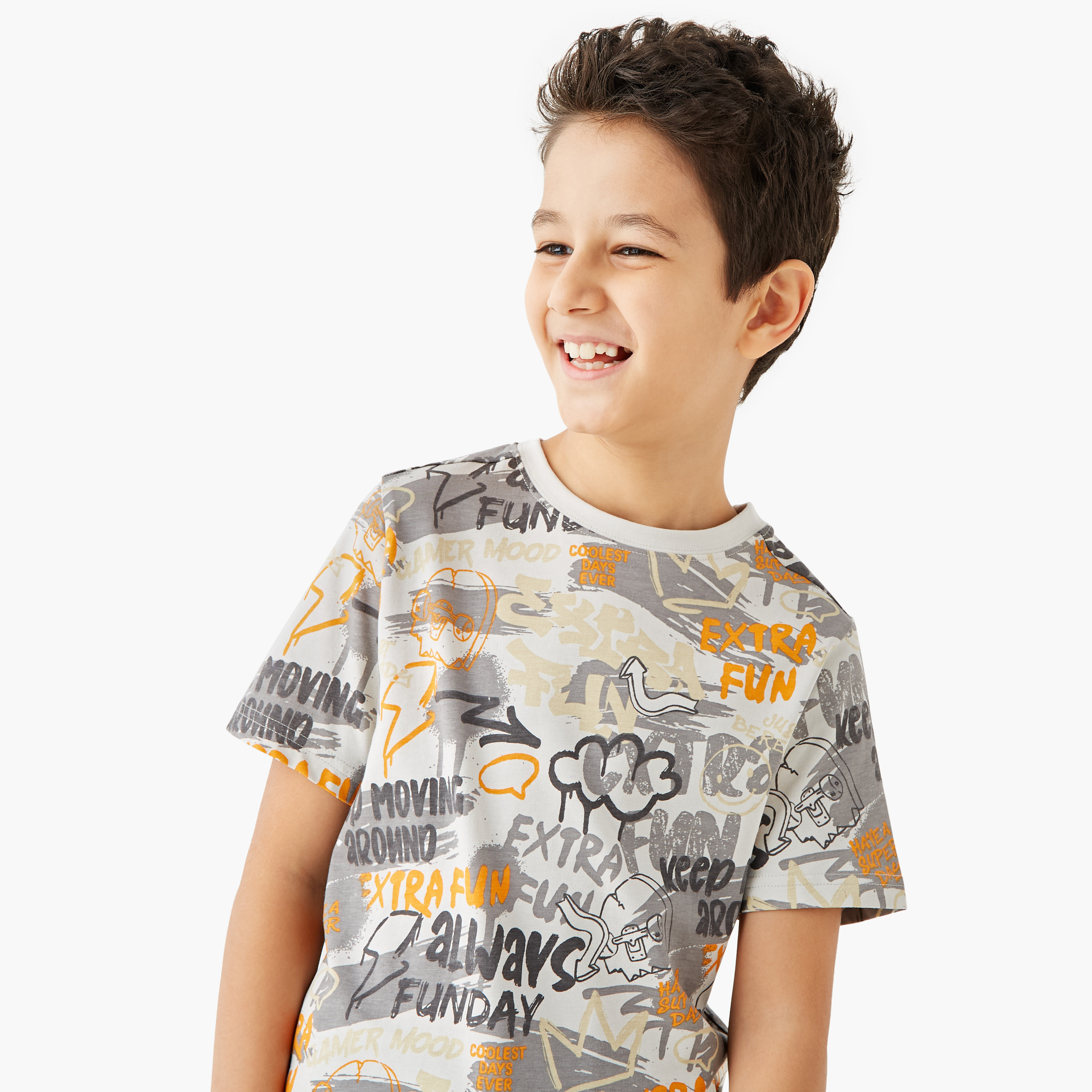 تيشيرت بطبعات وأكمام قصيرة من جونيورز-boys-clothing-tshirtsandpolos-image-4
