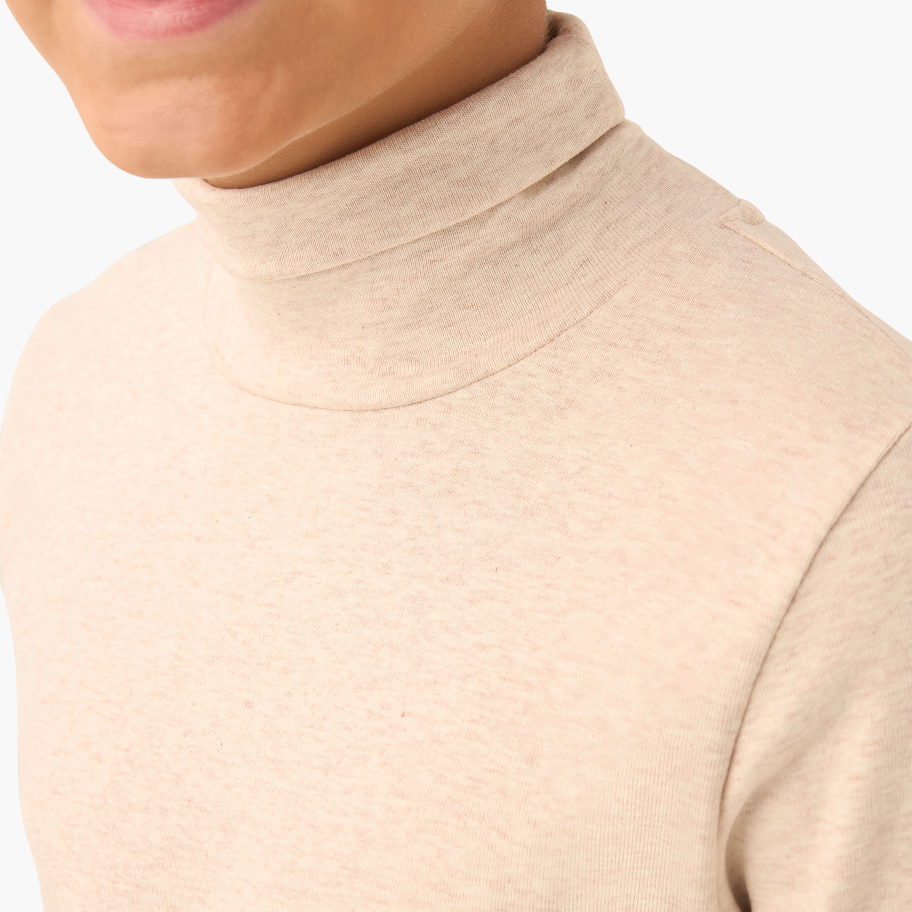 Juniors Boys Turtleneck T-shirt - Cotton - Long Sleeves-boys-clothing-tshirtsandpolos-image-5