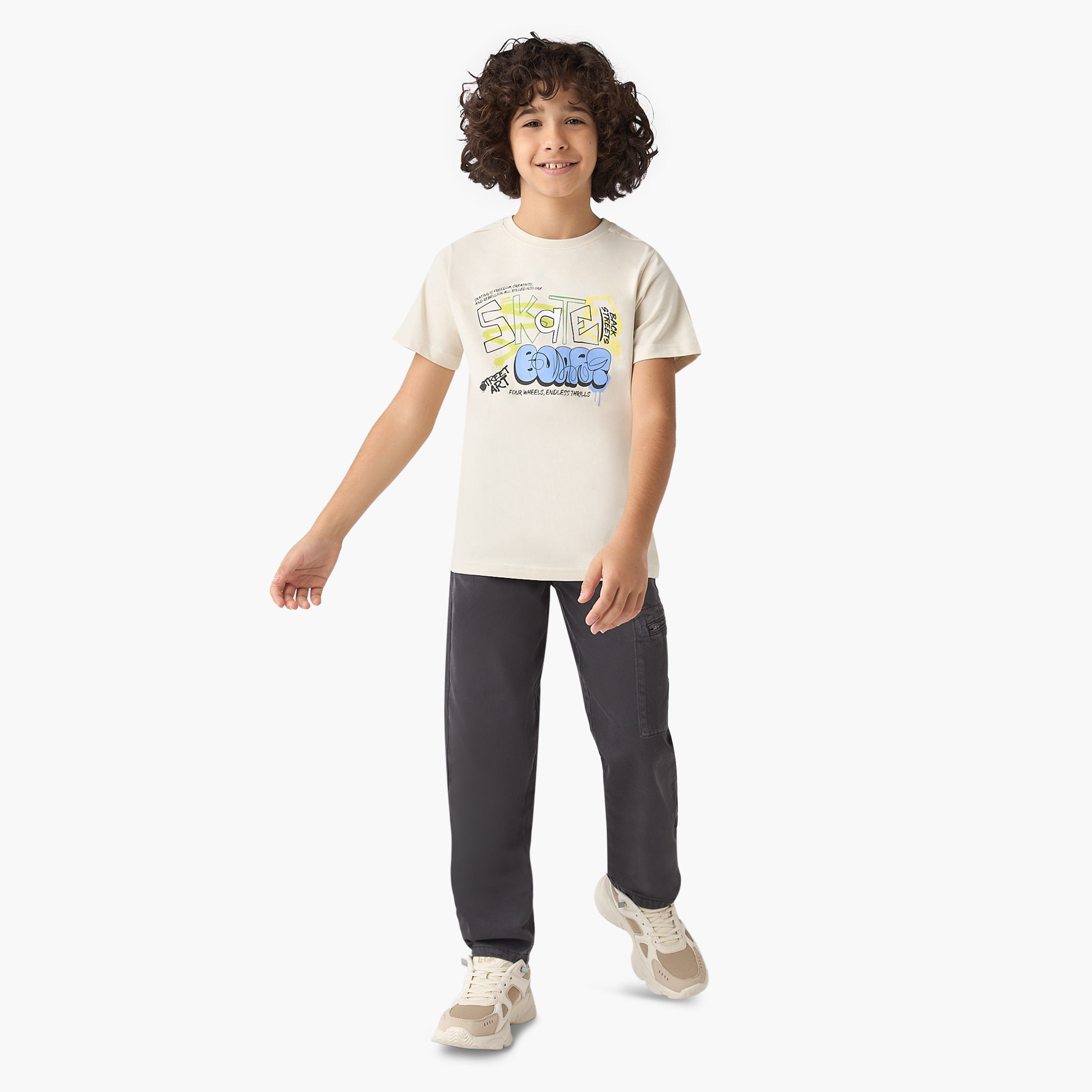 Juniors Graphic Print T-shirt-boys-clothing-tshirtsandpolos-image-2