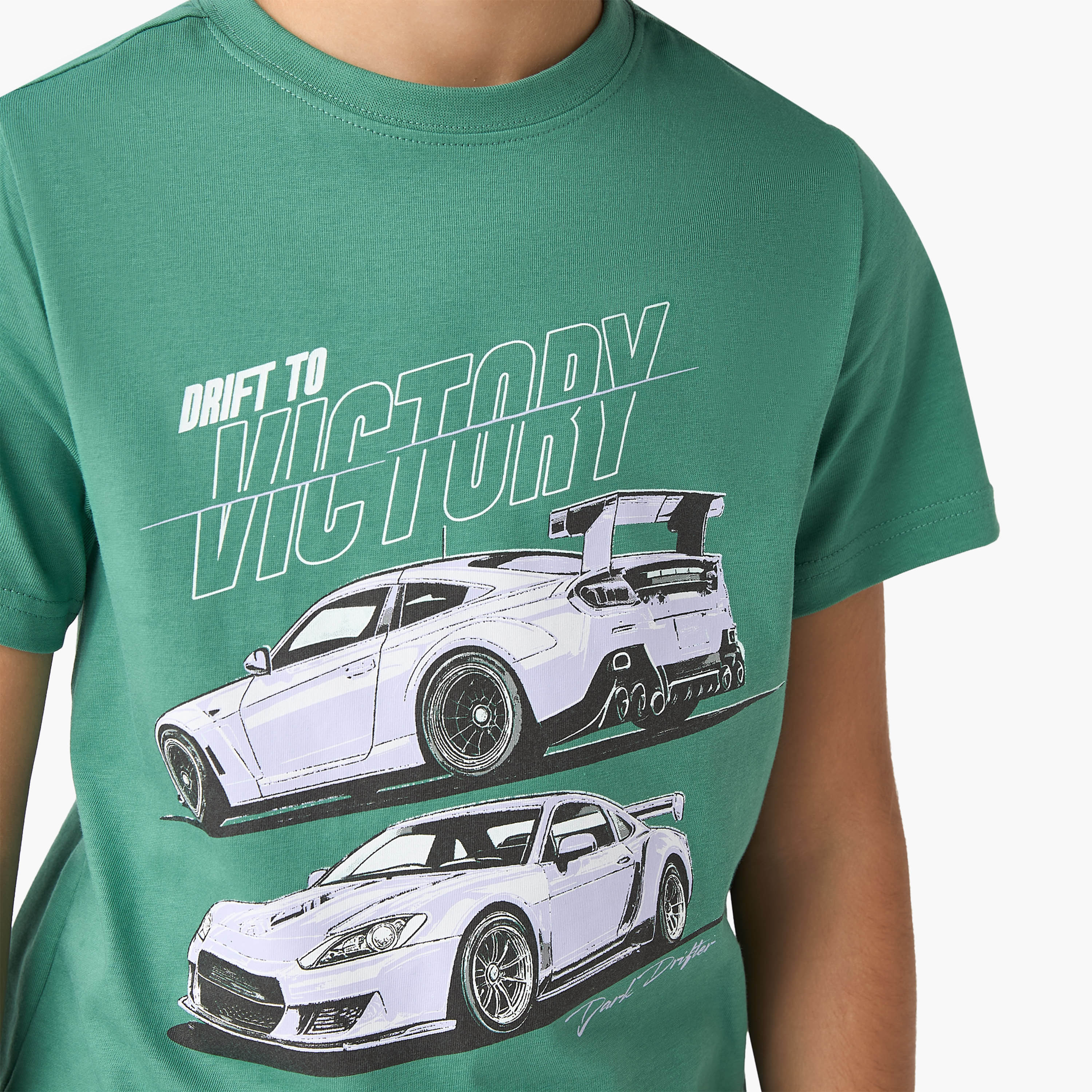 Juniors Race Car Print T-shirt-boys-clothing-tshirtsandpolos-image-4