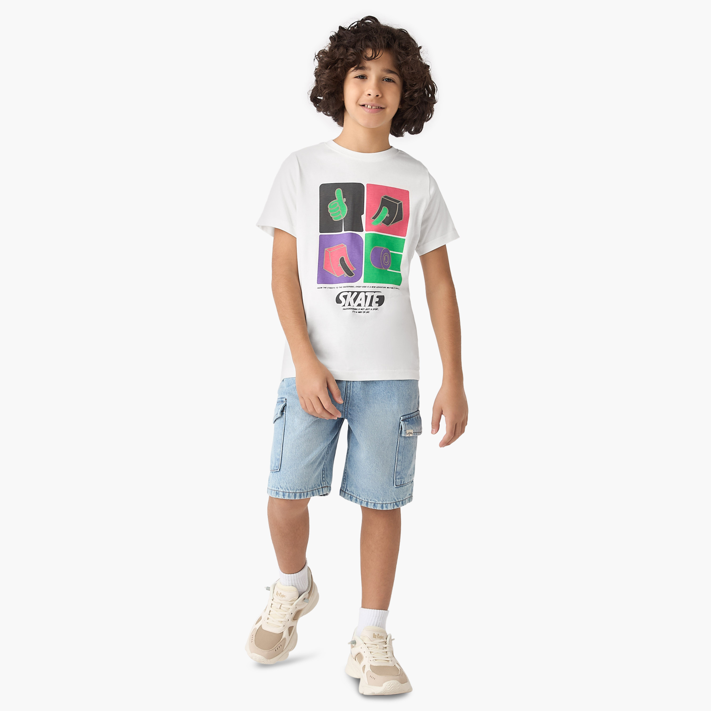 Juniors Graphic Print T-shirt-boys-clothing-tshirtsandpolos-image-2