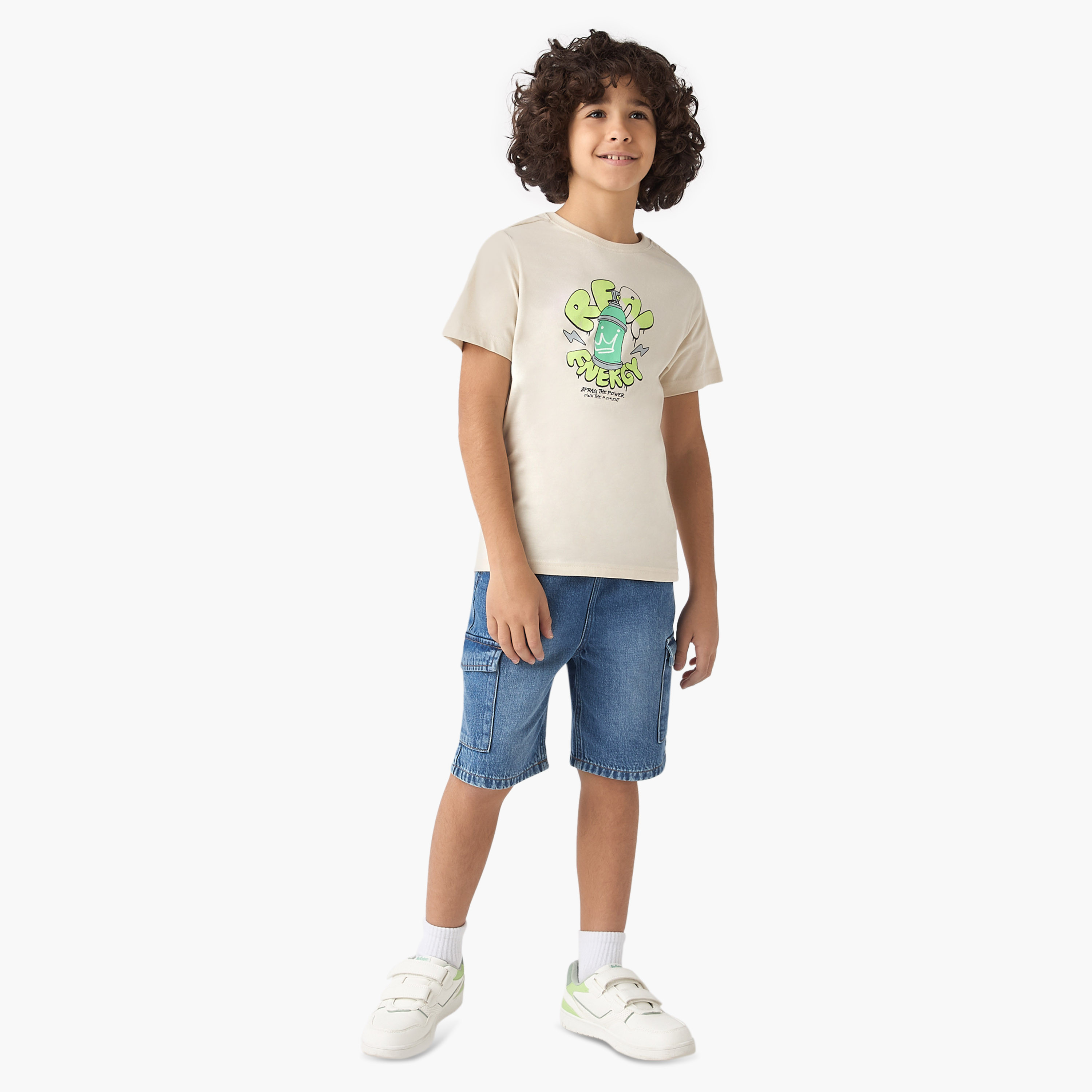 Juniors Graphic Print T-shirt with Short Sleeves-promo_babyshop_Buy2for30_KSA130526-image-2