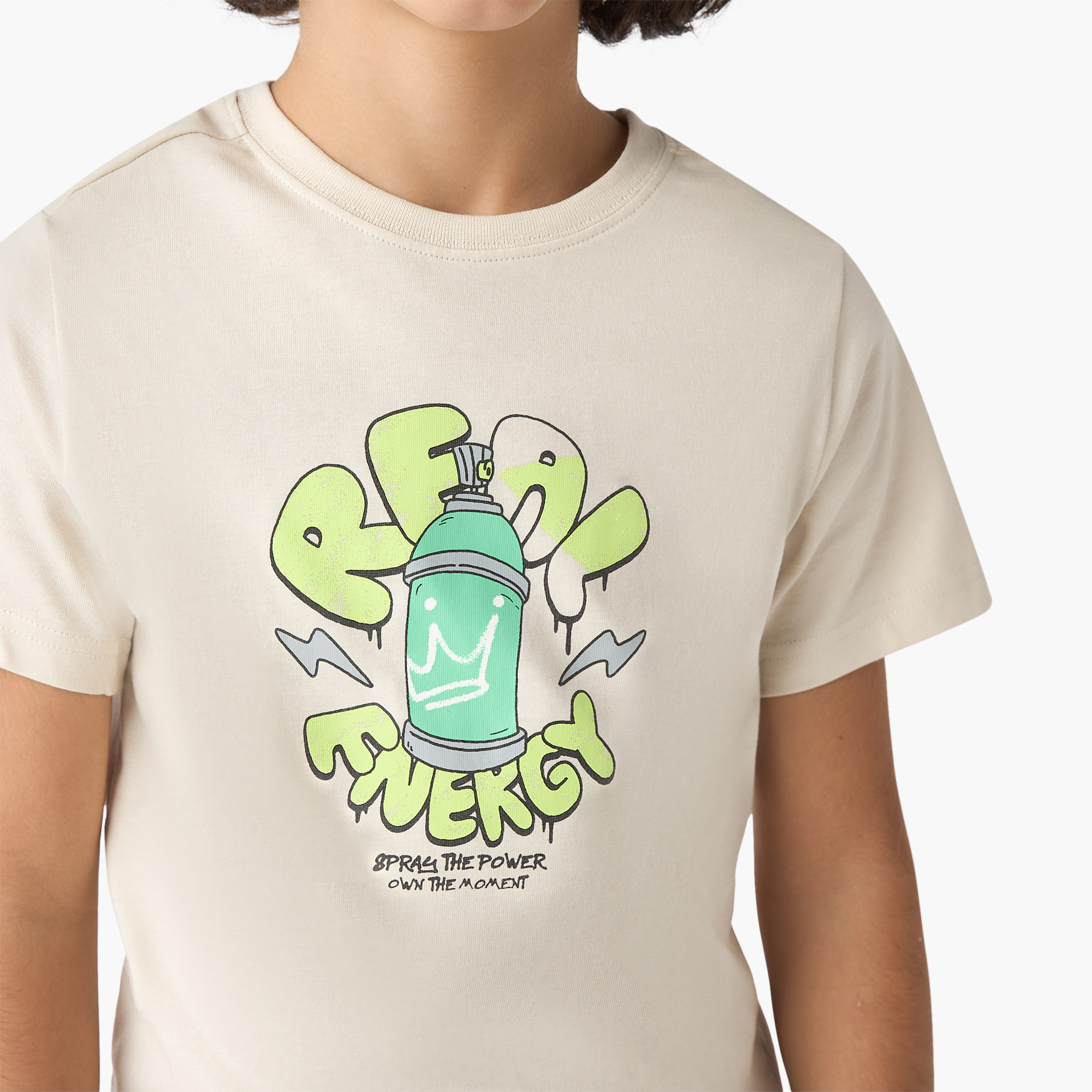 Juniors Graphic Print T-shirt with Short Sleeves-promo_babyshop_Buy2for30_KSA130526-image-4