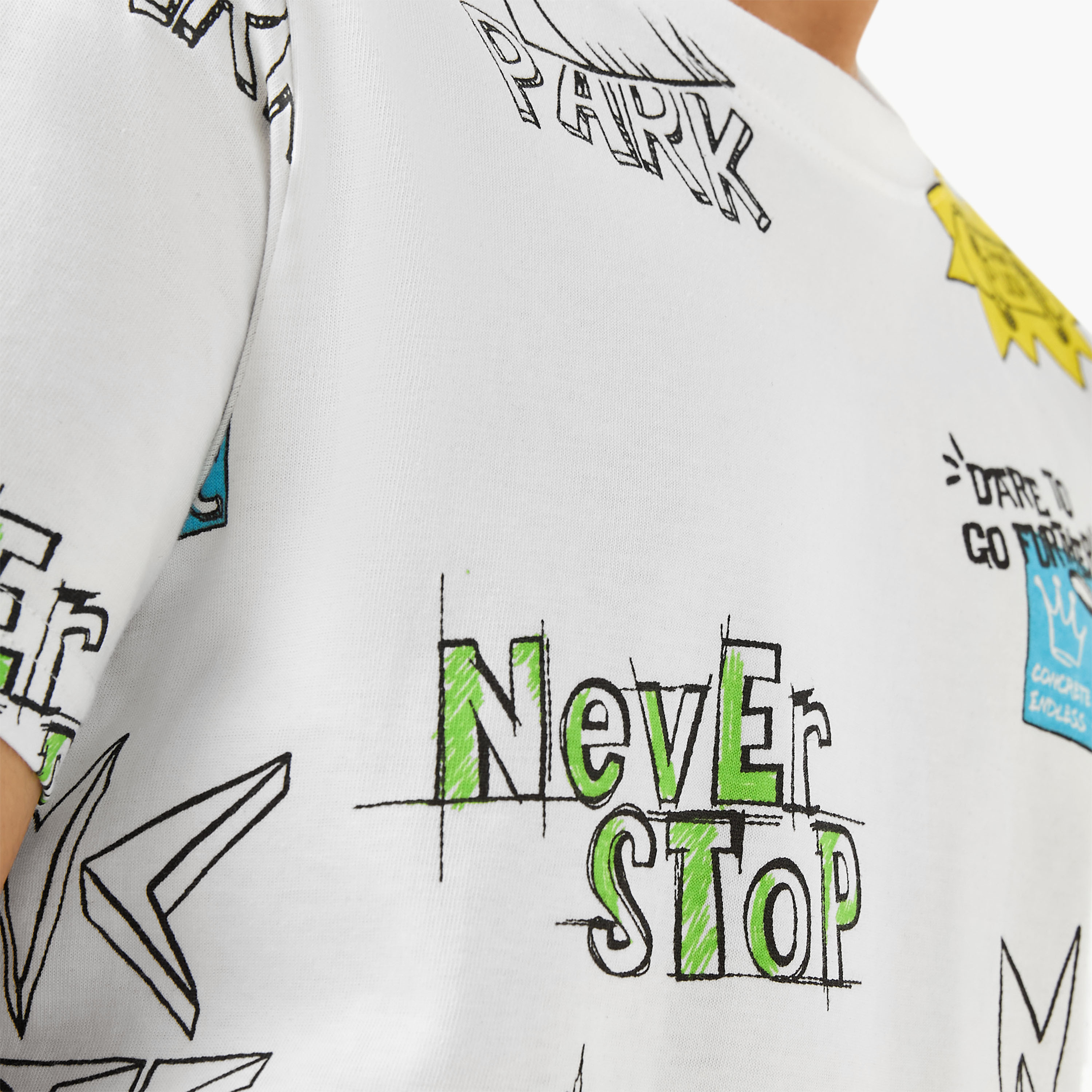 تيشيرت بأكمام قصيرة وطبعات من جونيورز-boys-clothing-tshirtsandpolos-image-5