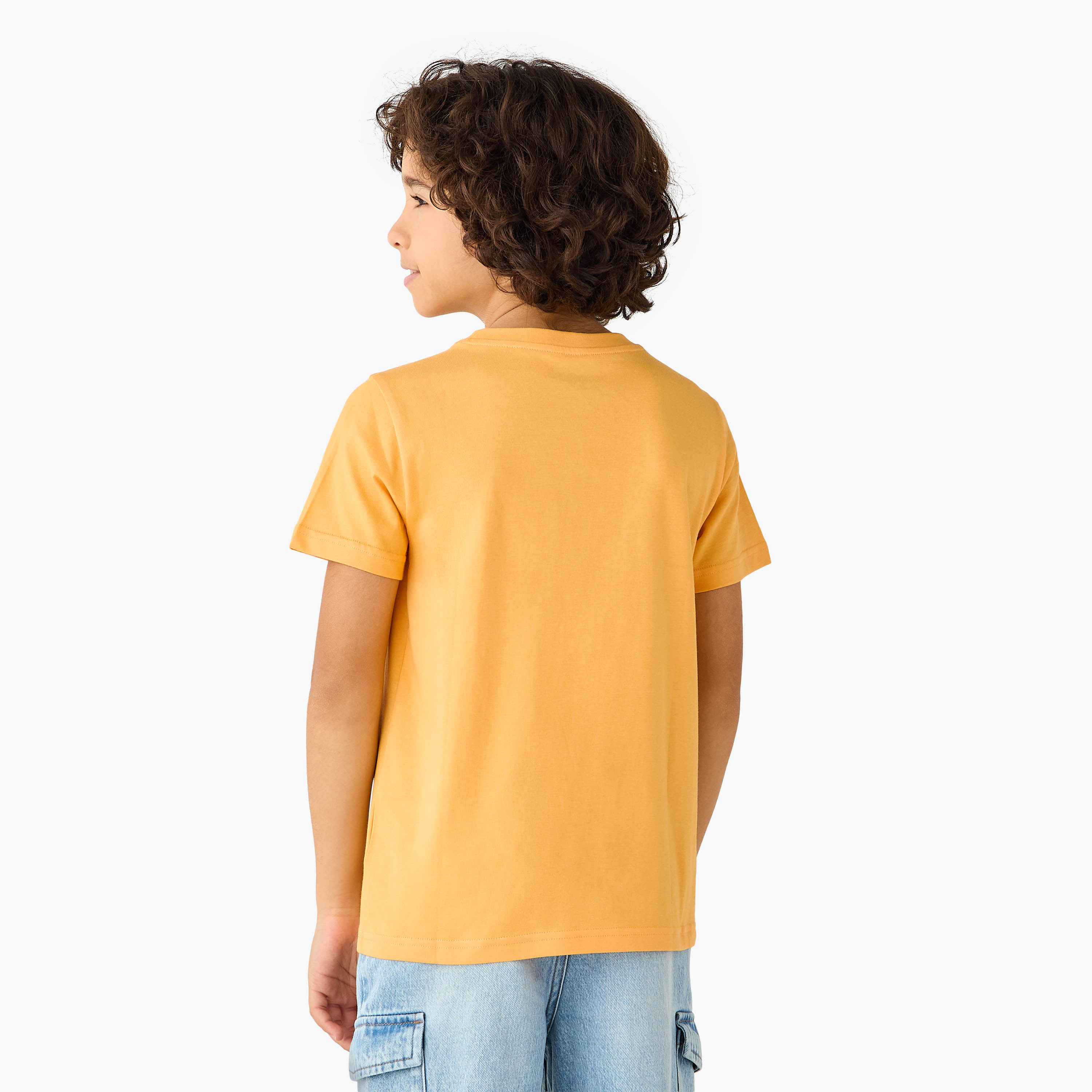 Juniors Typographic Print T-shirt-boys-clothing-tshirtsandpolos-image-4