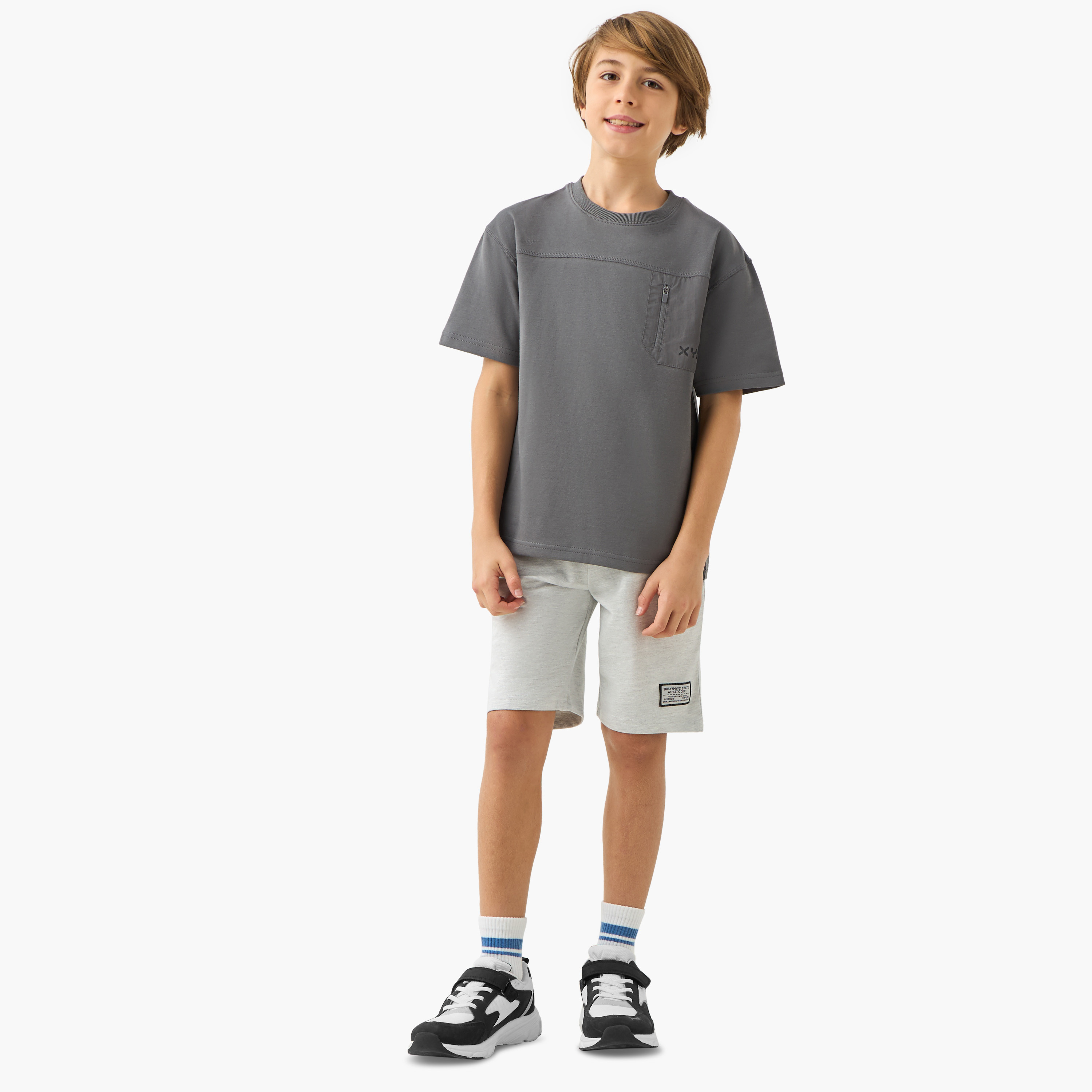 Juniors Printed Pull-On Shorts with Pockets-boys-clothing-bottoms-shorts-image-2