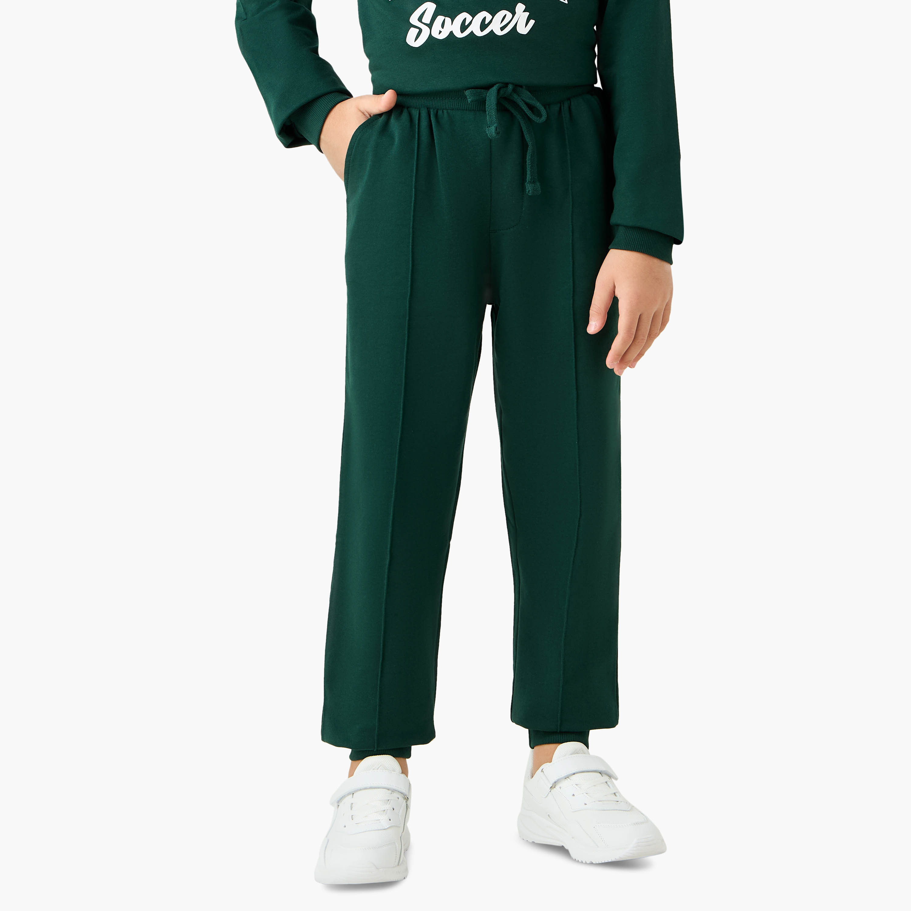 Juniors Panelled Joggers with Pockets-boys-clothing-bottoms-joggersandtrackpants-image-1