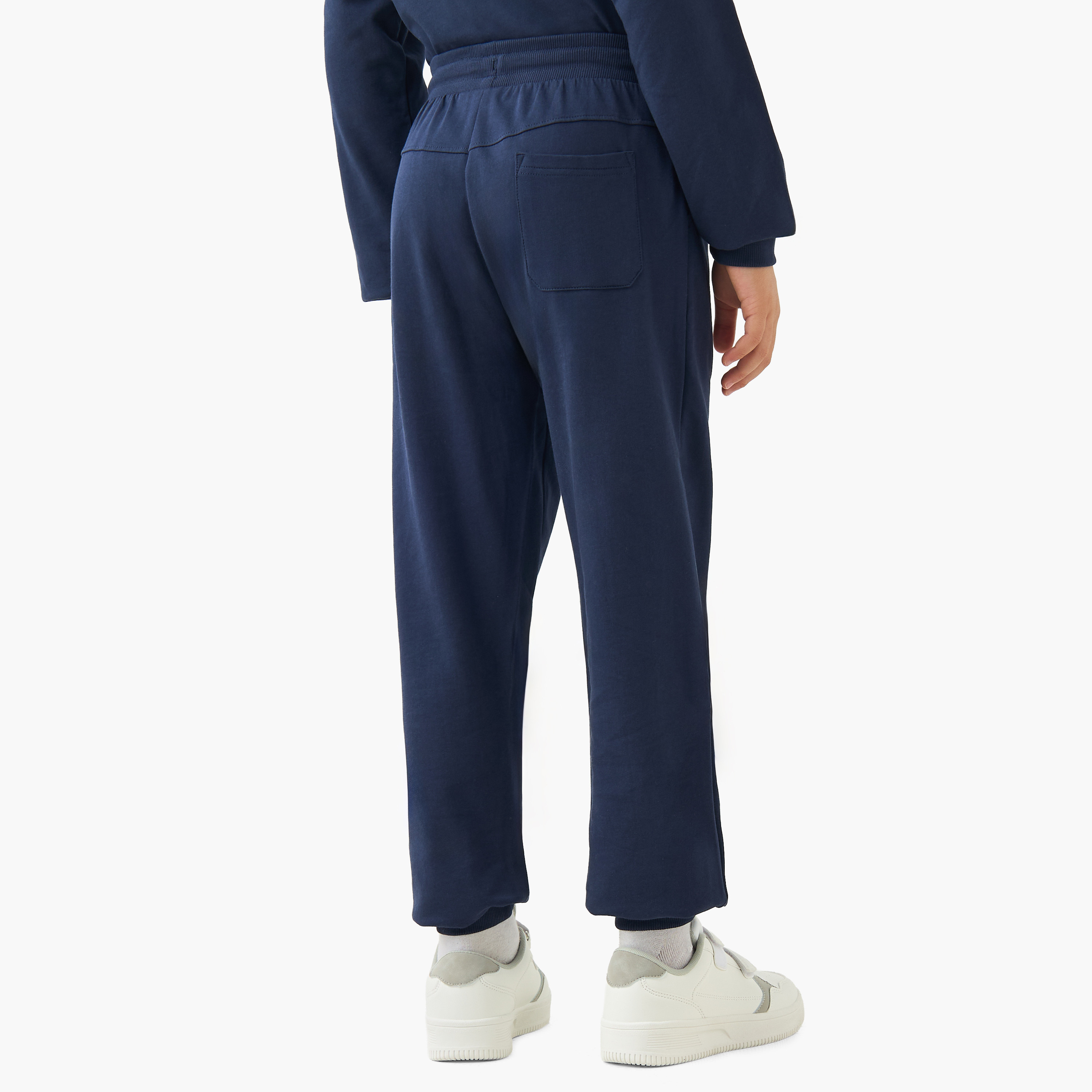 بنطلون رياضي بروكلين قطن برباط خصر وطبعات للأولاد من جونيورز-boys-clothing-bottoms-joggersandtrackpants-image-3