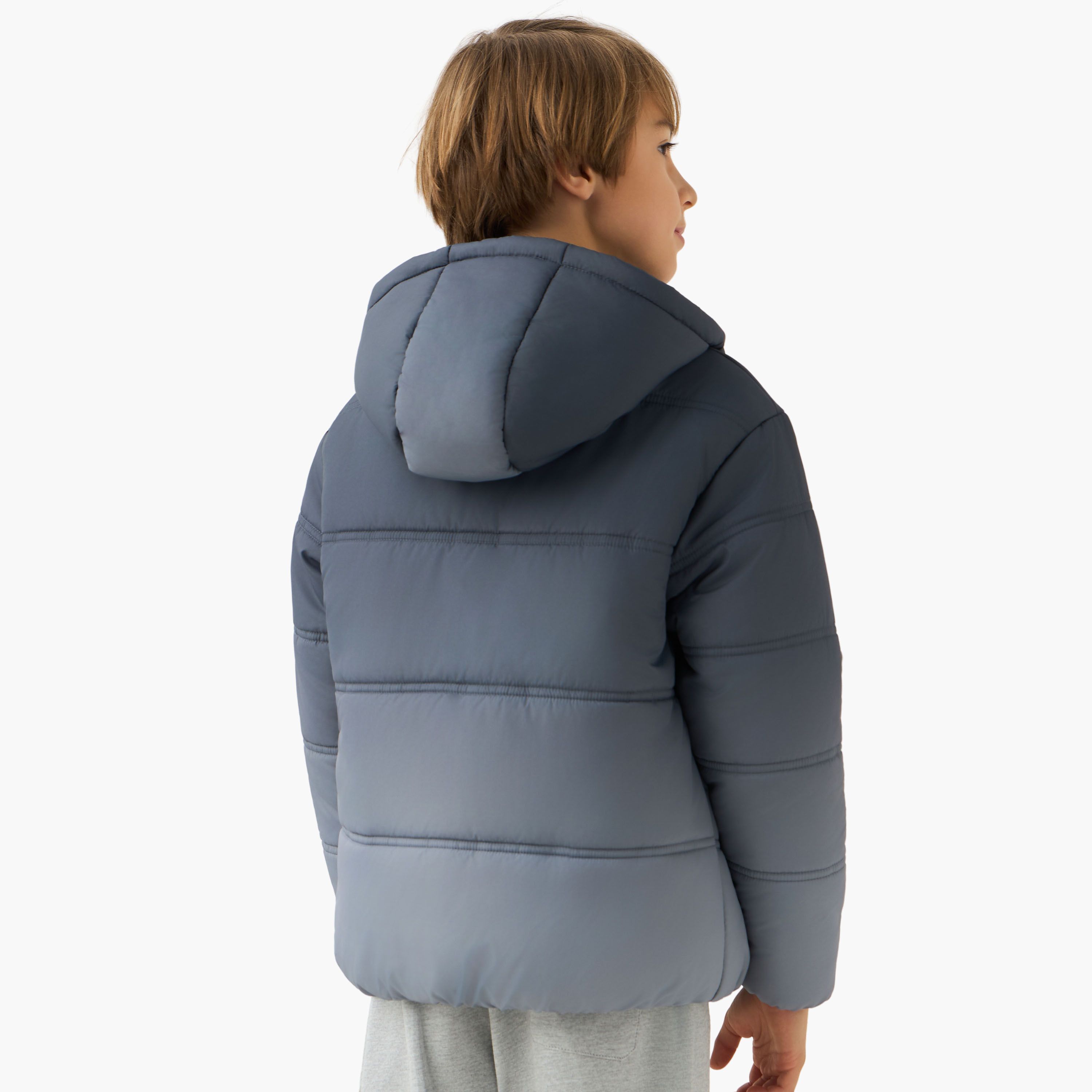 Juniors Ombre Hooded Heavy Jacket with Long Sleeves-boys-clothing-jacketsandcoats-image-3