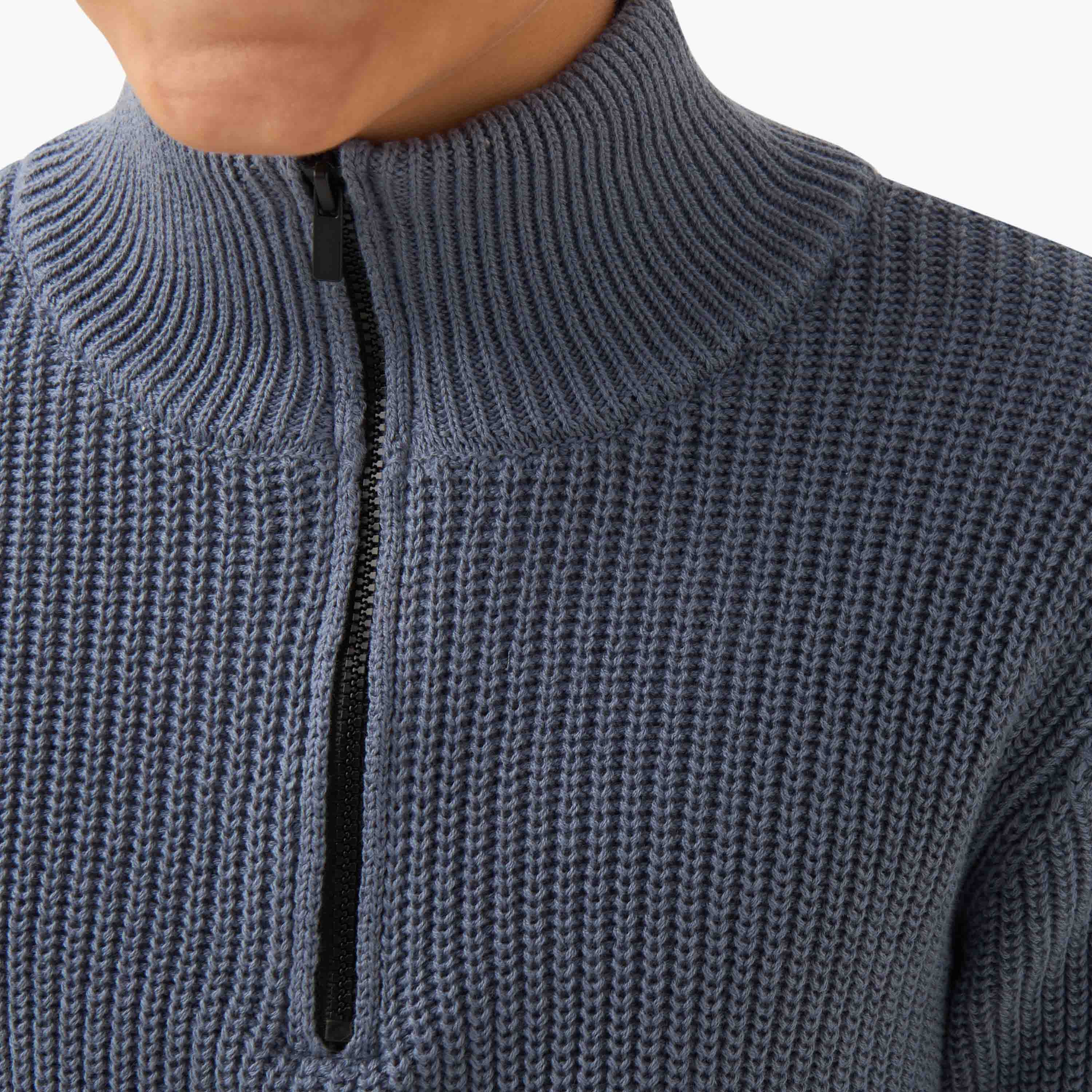 Juniors High Neck Pullover with Long Sleeves-boys-clothing-jumpersandcardigans-image-5