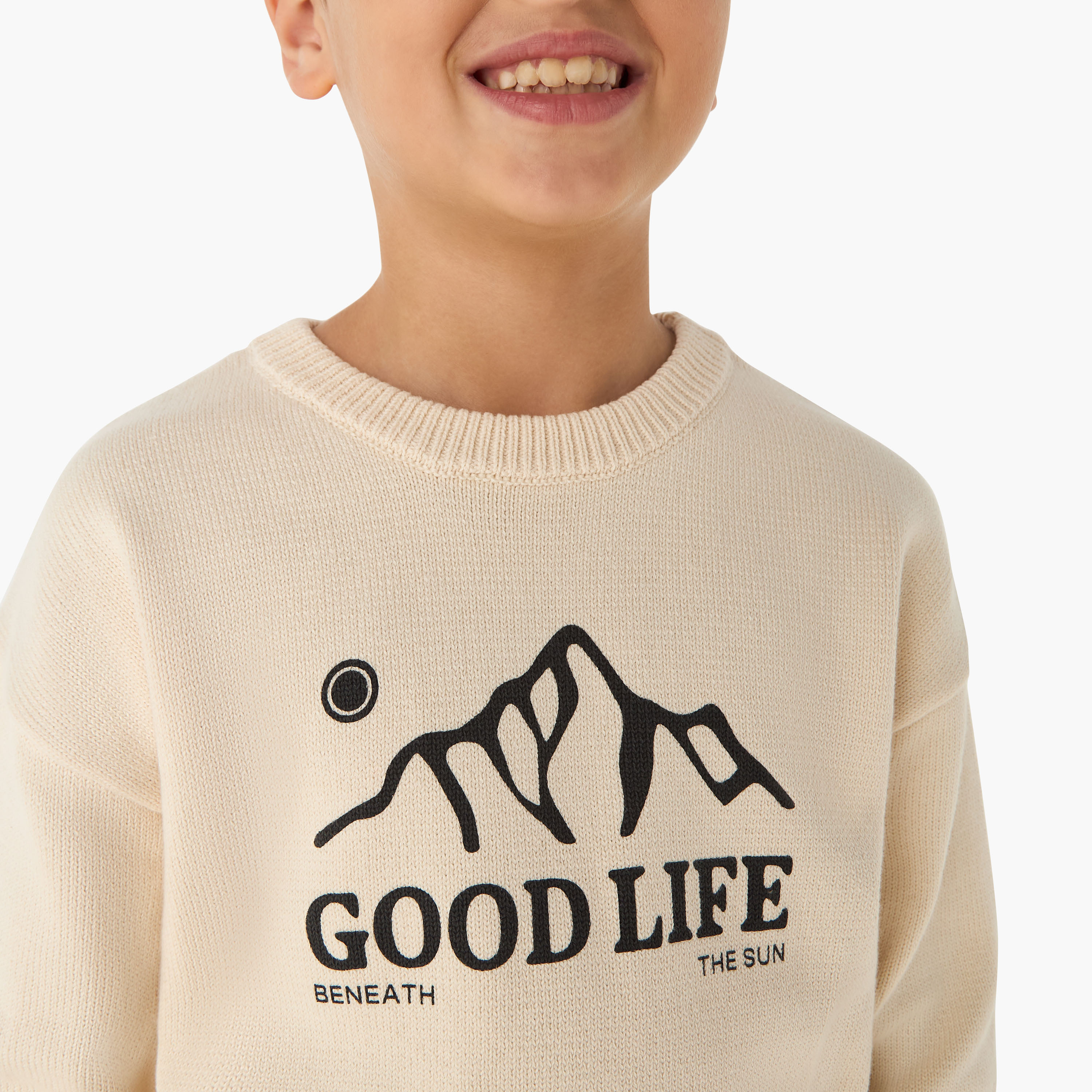 كنزة بأكمام طويلة وطبعات من جونيورز-boys-clothing-jumpersandcardigans-image-4