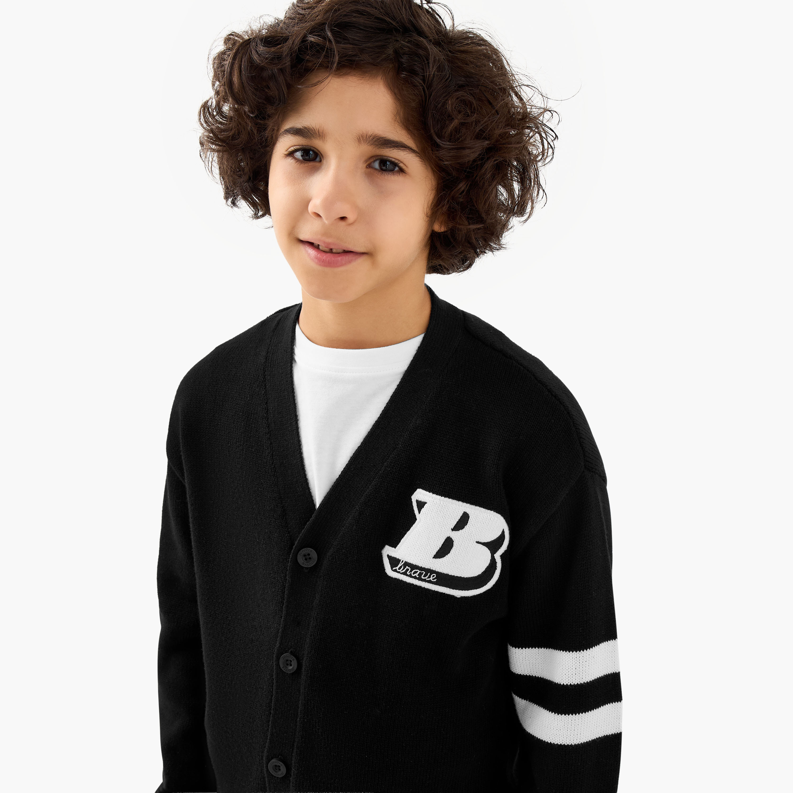 كارديجان بطبعات فارستي وأكمام طويلة للبنات من جونيورز-boys-clothing-jumpersandcardigans-image-4