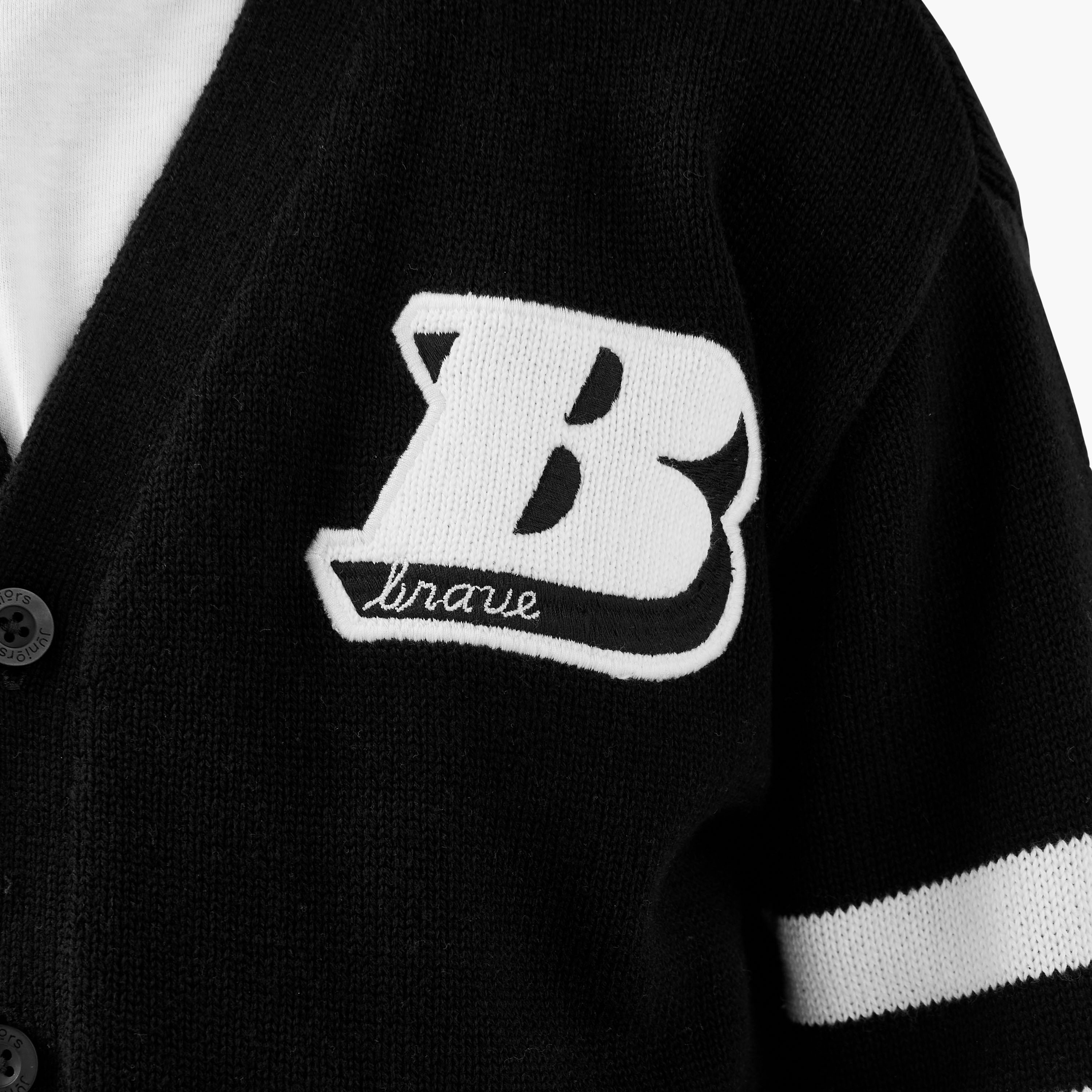 Juniors Varsity Print Cardigan with Long Sleeves-boys-clothing-jumpersandcardigans-image-5