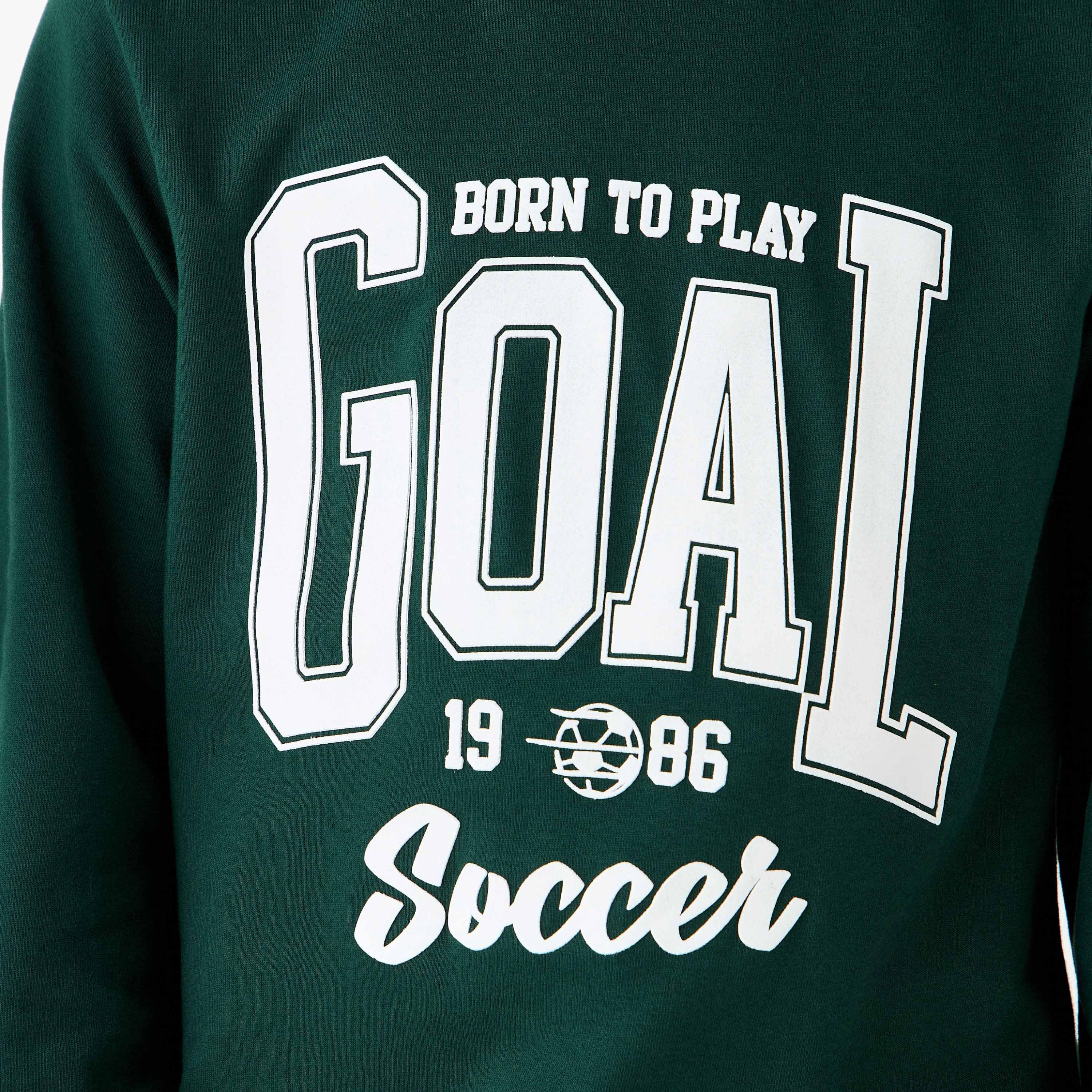 Juniors Graphic Print Crew Neck Sweatshirt-boys-clothing-sweatshirts-image-4
